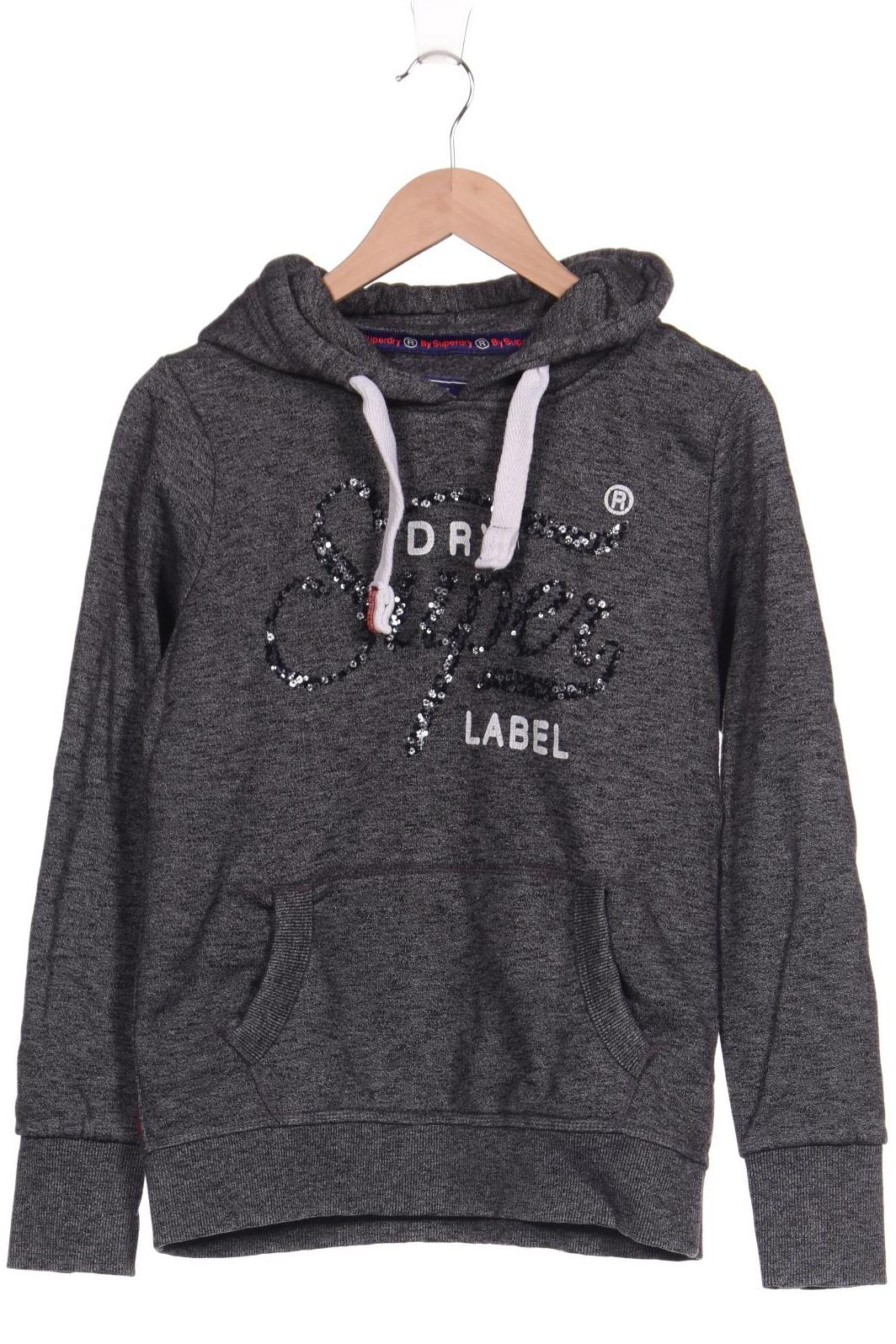 

Superdry Damen Kapuzenpullover, grau