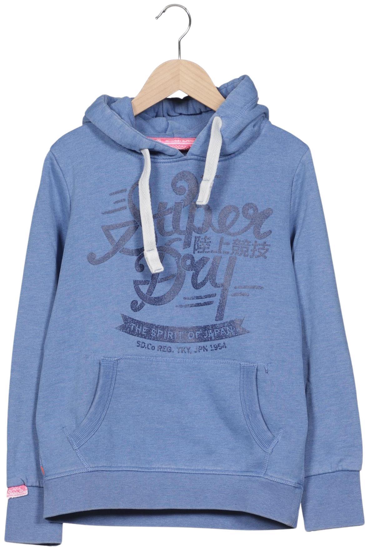 

Superdry Damen Kapuzenpullover, hellblau, Gr. 42