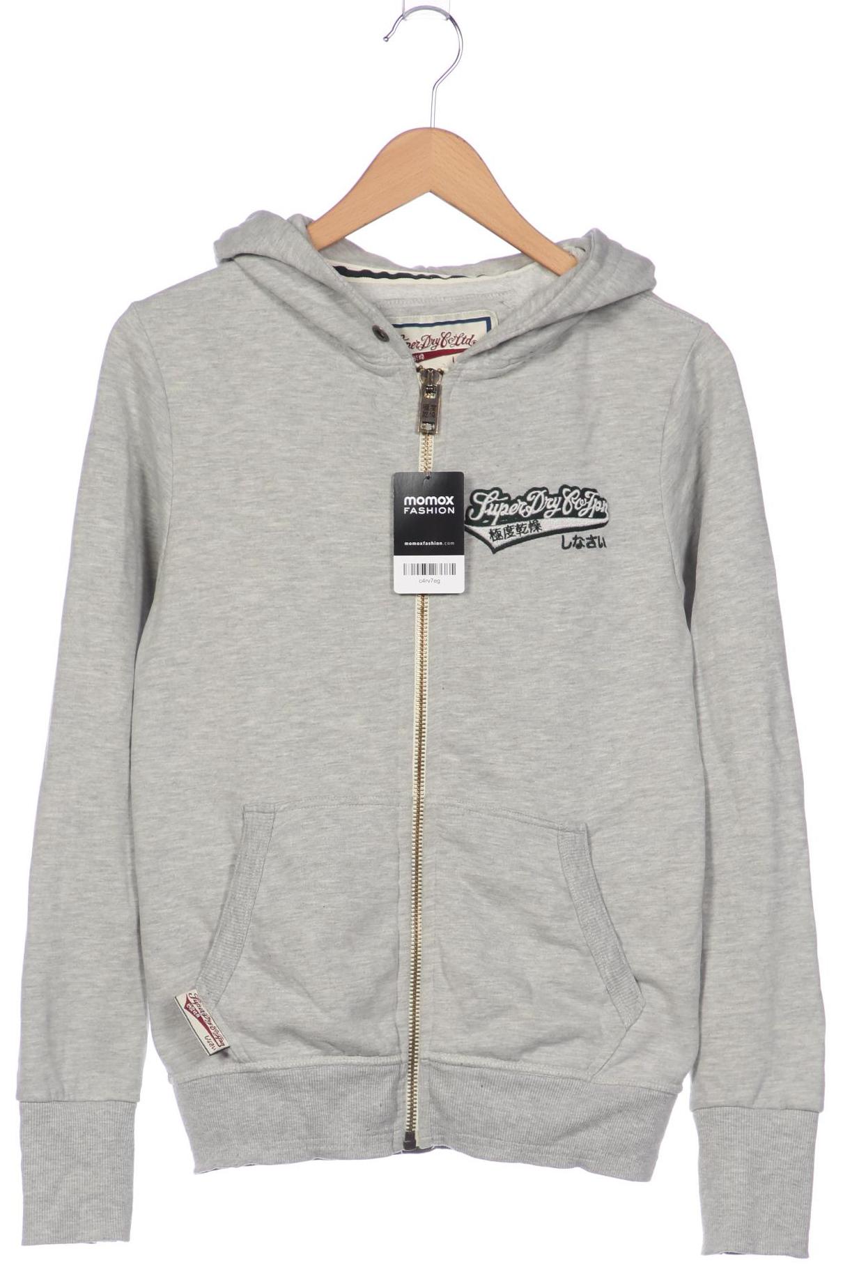 

Superdry Damen Kapuzenpullover, grau, Gr. 38