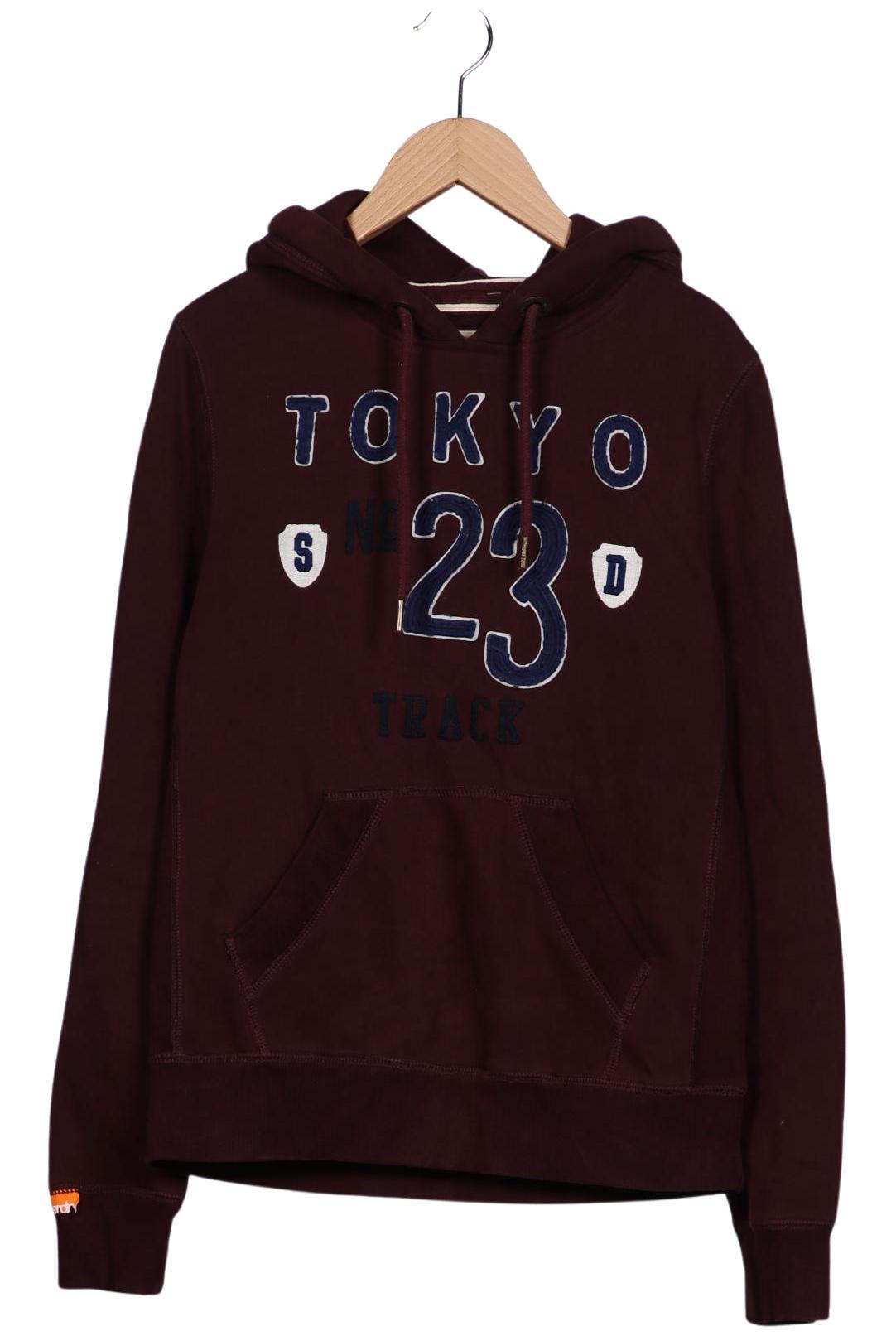 

Superdry Damen Kapuzenpullover, bordeaux, Gr. 42