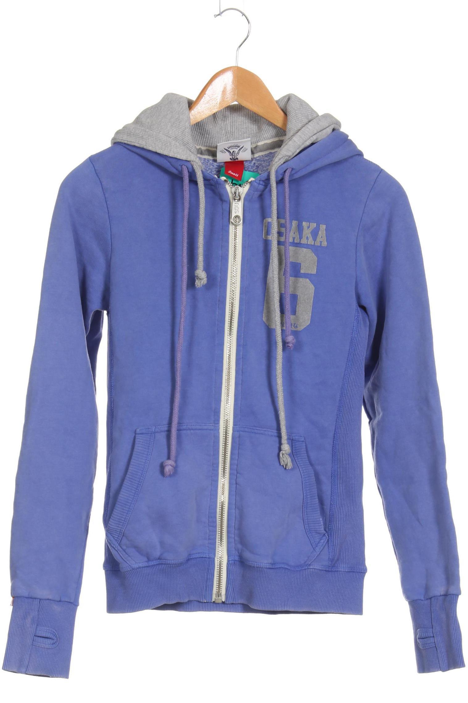 

Superdry Damen Kapuzenpullover, blau, Gr. 36