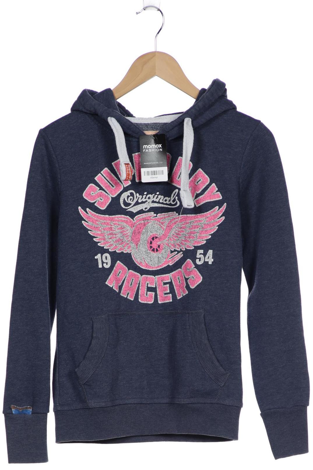 

Superdry Damen Kapuzenpullover, blau