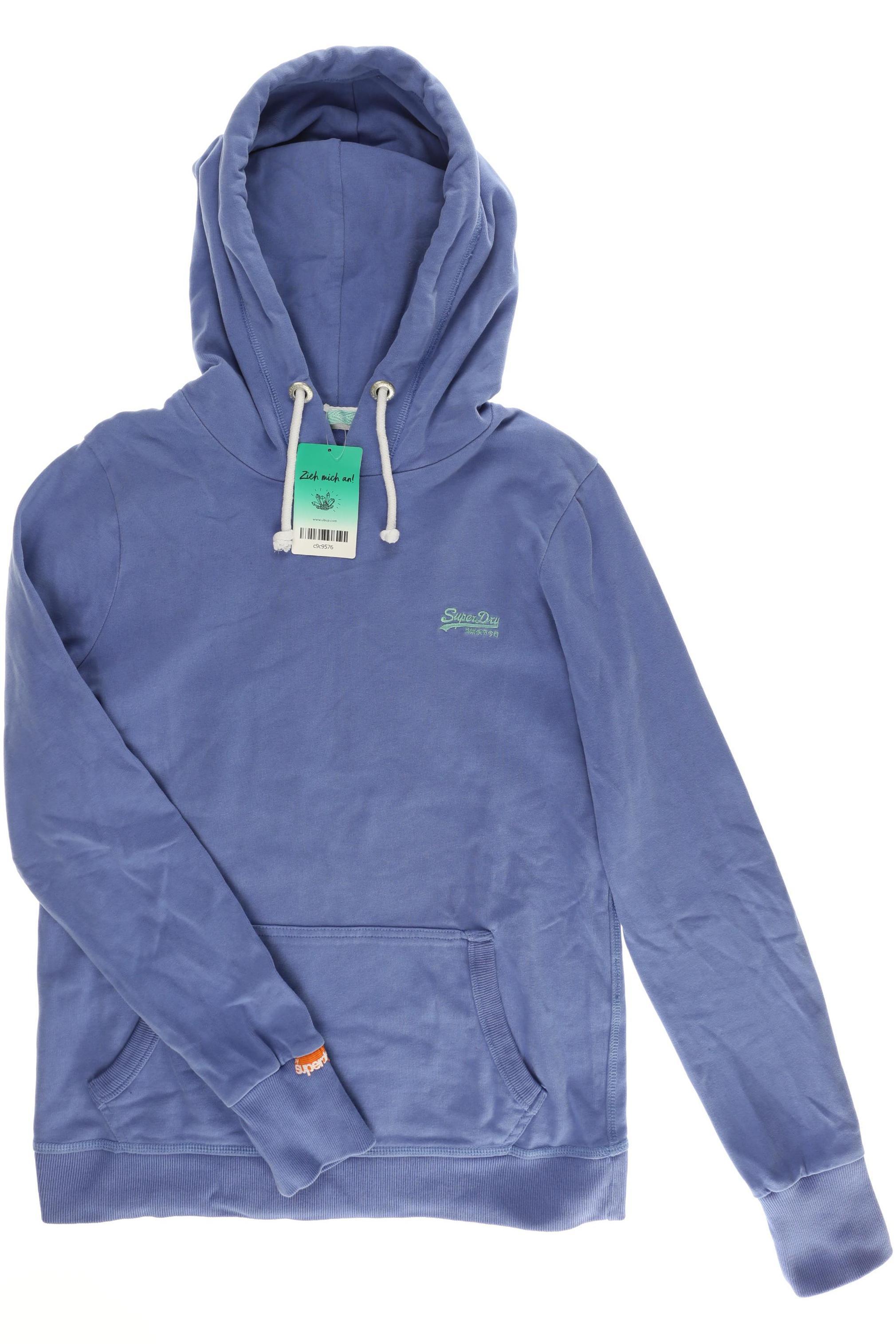 

Superdry Damen Kapuzenpullover, blau, Gr.