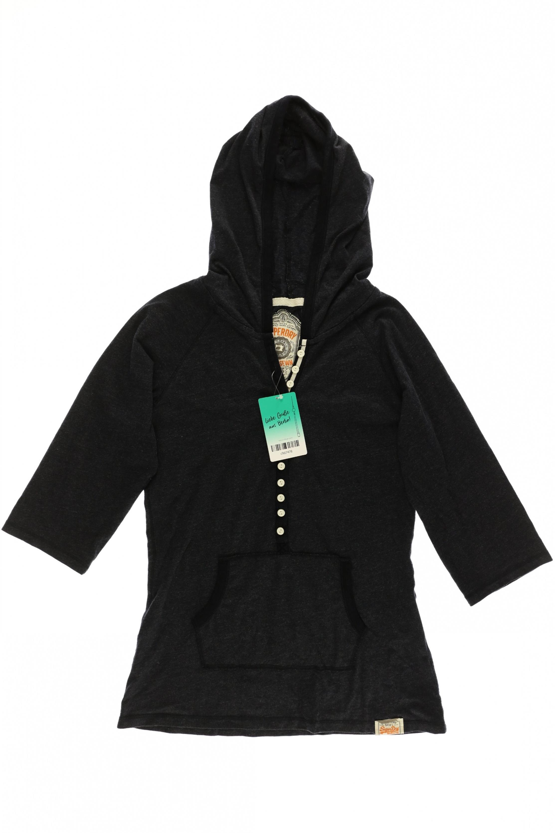 

Superdry Damen Kapuzenpullover, blau, Gr.