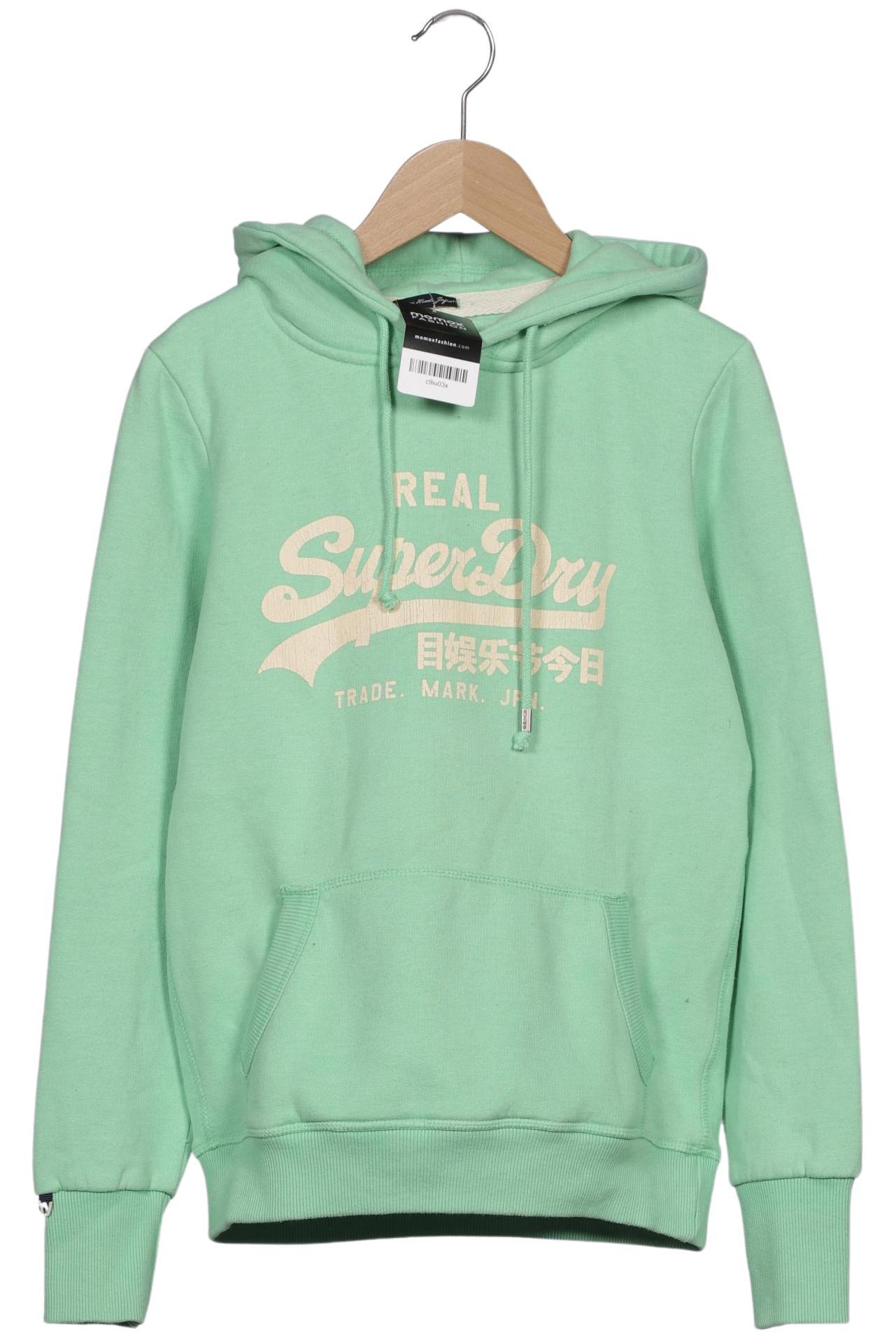 

Superdry Damen Kapuzenpullover, hellgrün, Gr. 36