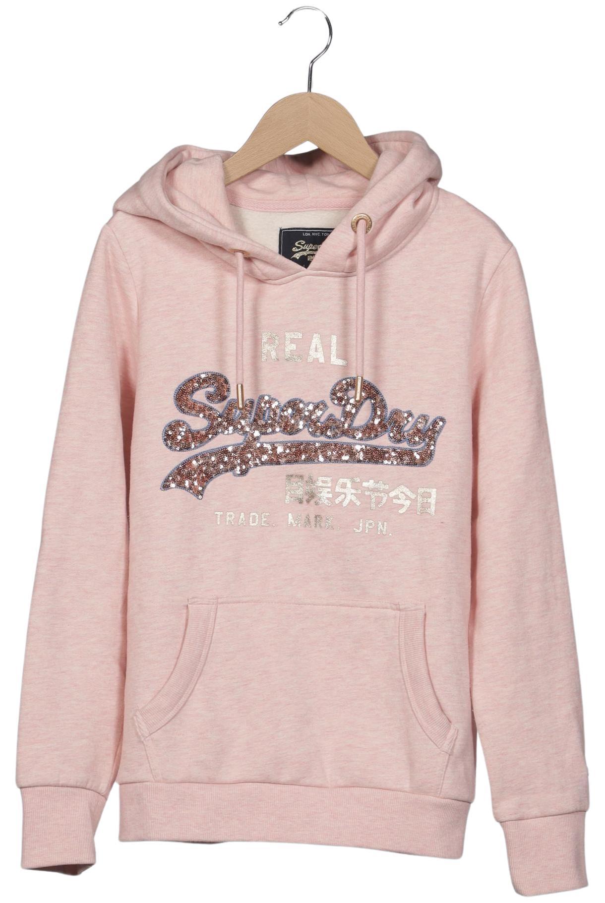 

Superdry Damen Kapuzenpullover, pink, Gr. 40