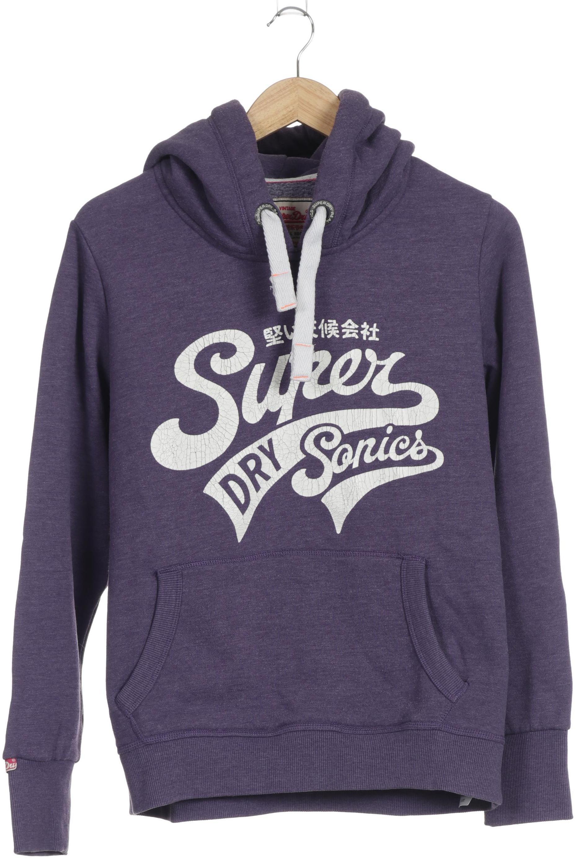 

Superdry Damen Kapuzenpullover, lila, Gr.
