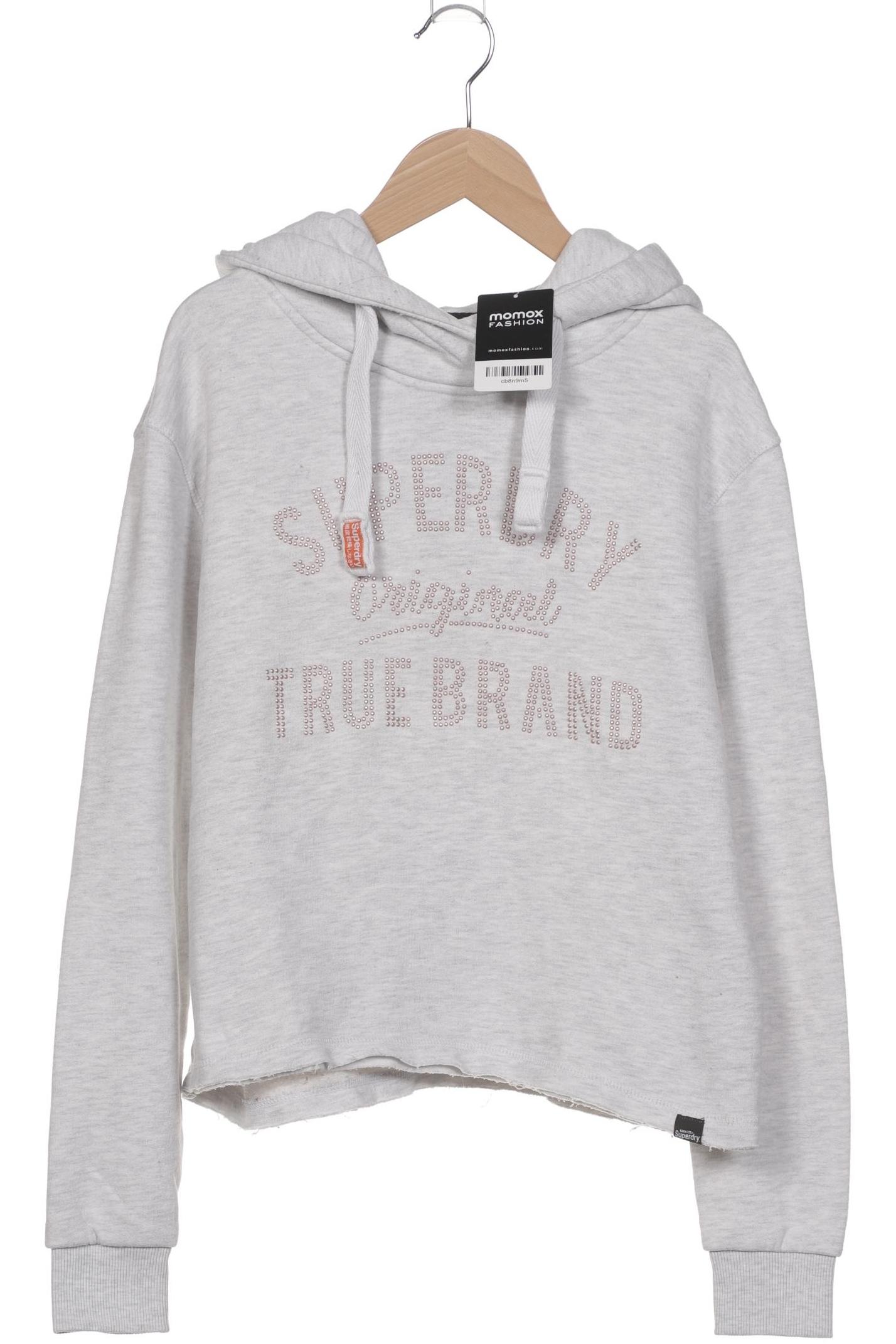 

Superdry Damen Kapuzenpullover, weiß, Gr. 38