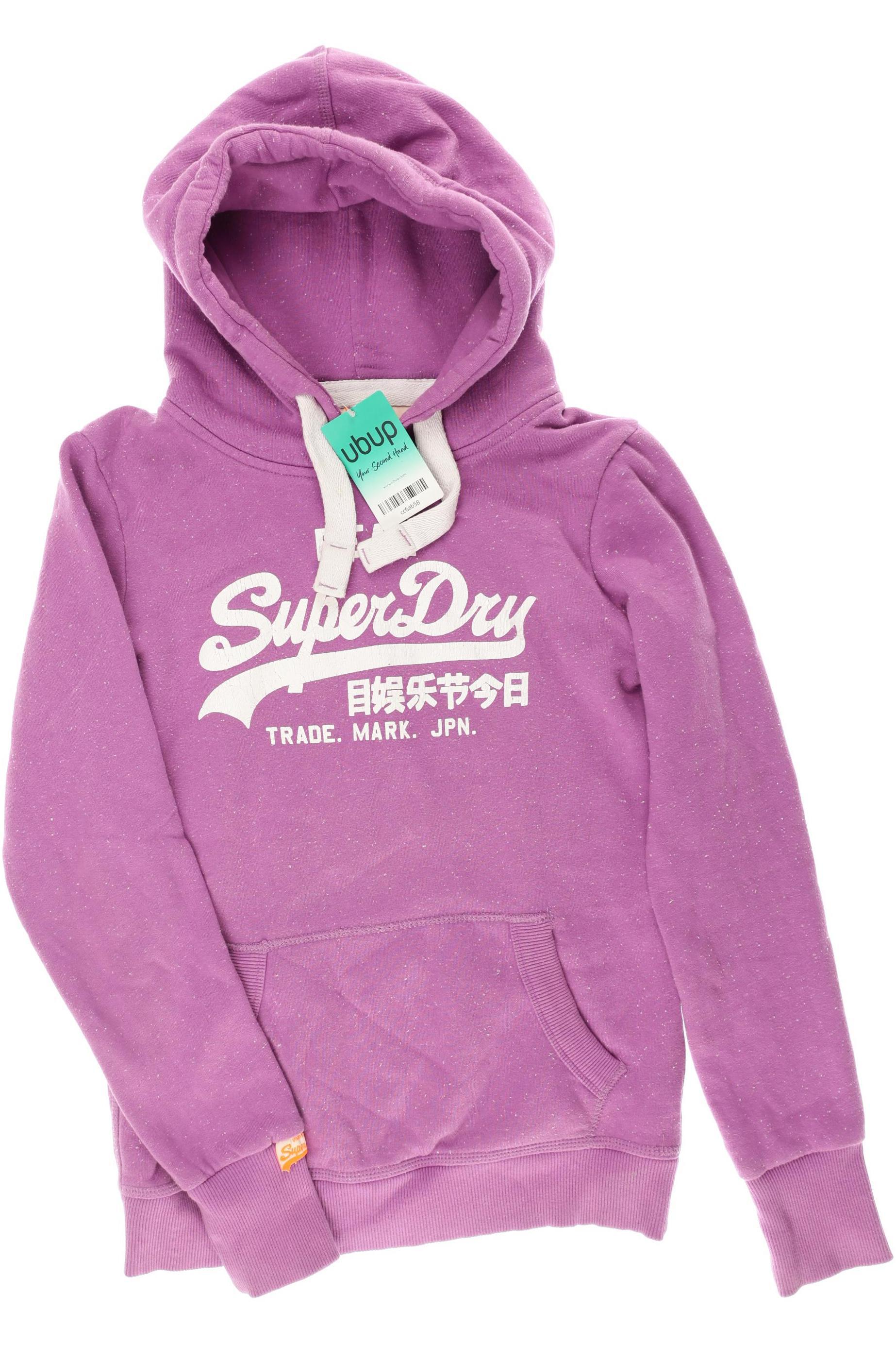 

Superdry Damen Kapuzenpullover, lila, Gr.