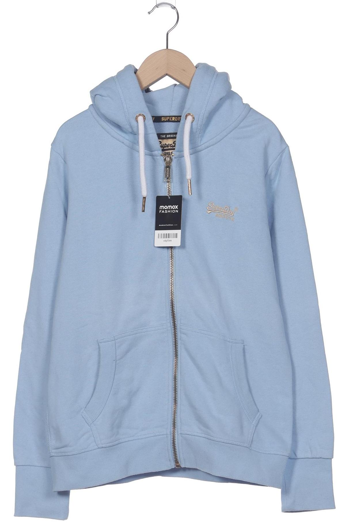 

Superdry Damen Kapuzenpullover, blau, Gr. 42