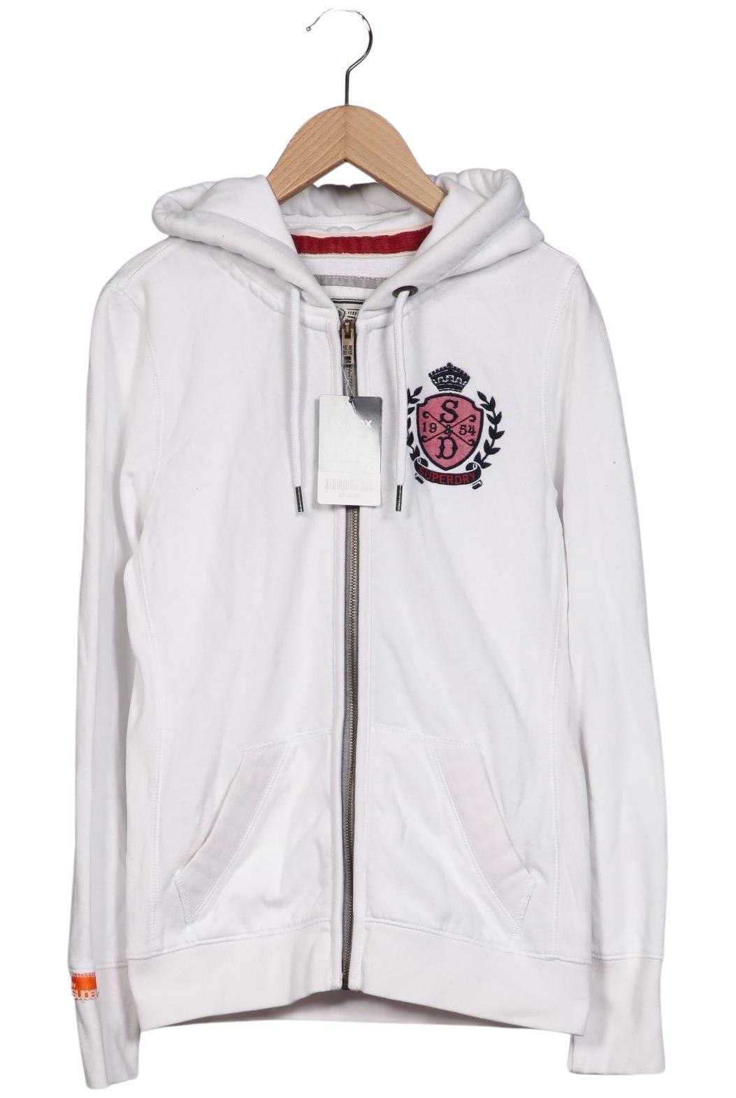 

Superdry Damen Kapuzenpullover, weiß, Gr. 36