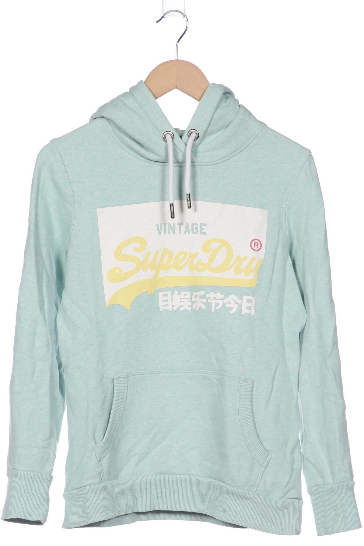 

Superdry Damen Kapuzenpullover, türkis, Gr. 42