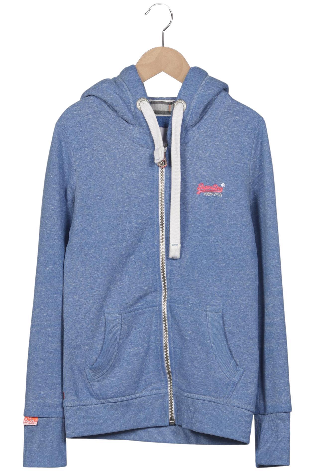 

Superdry Damen Kapuzenpullover, hellblau, Gr. 36