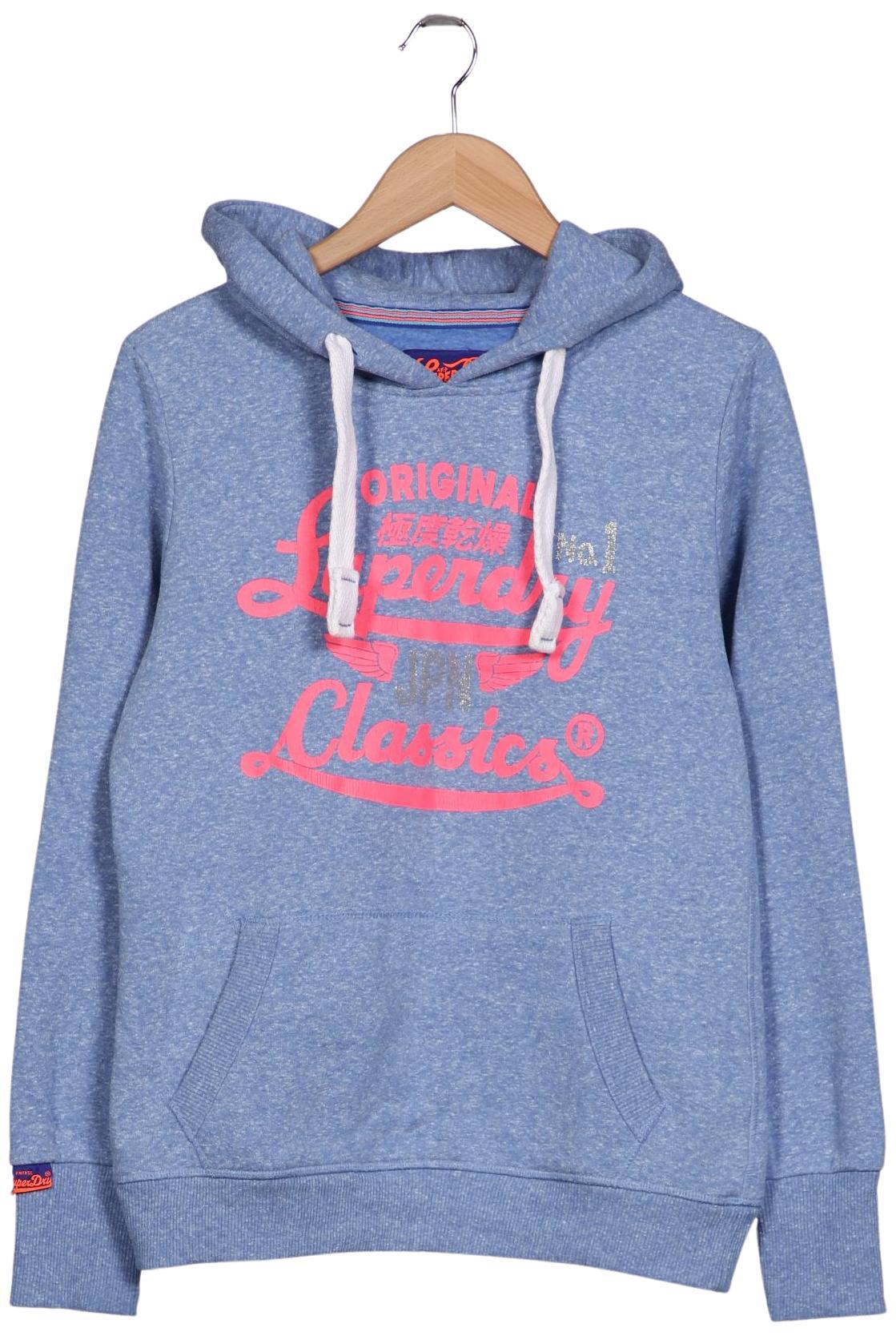 

Superdry Damen Kapuzenpullover, hellblau, Gr. 42