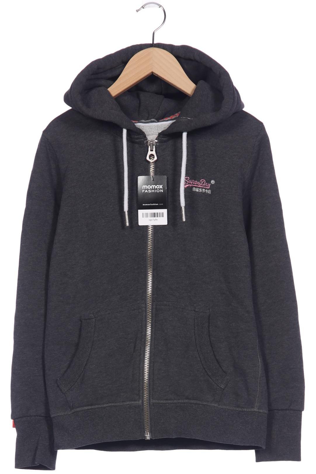 

Superdry Damen Kapuzenpullover, grau, Gr. 38