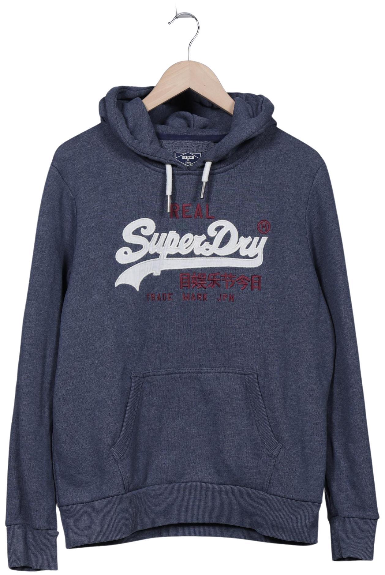 

Superdry Damen Kapuzenpullover, blau, Gr. 44