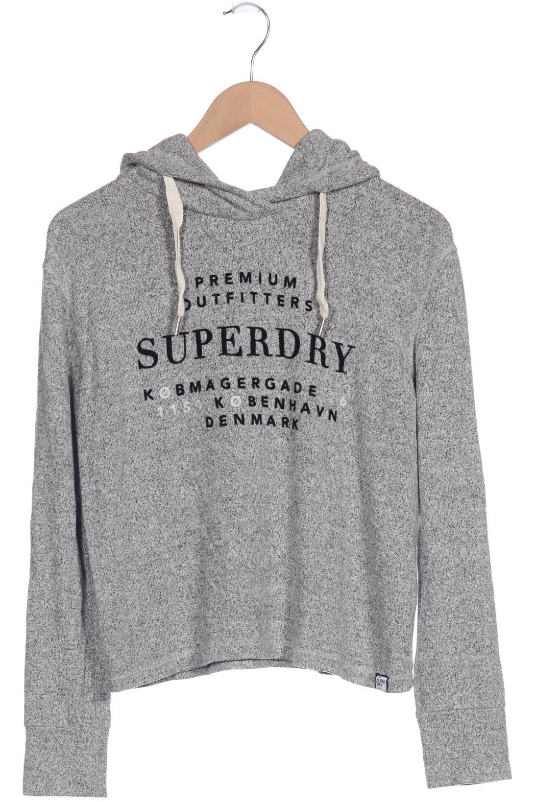 

Superdry Damen Kapuzenpullover, grau, Gr. 36