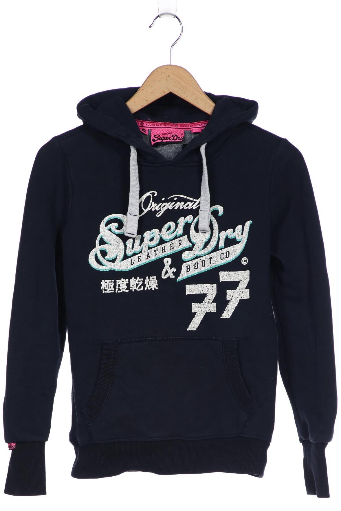 

Superdry Damen Kapuzenpullover, marineblau