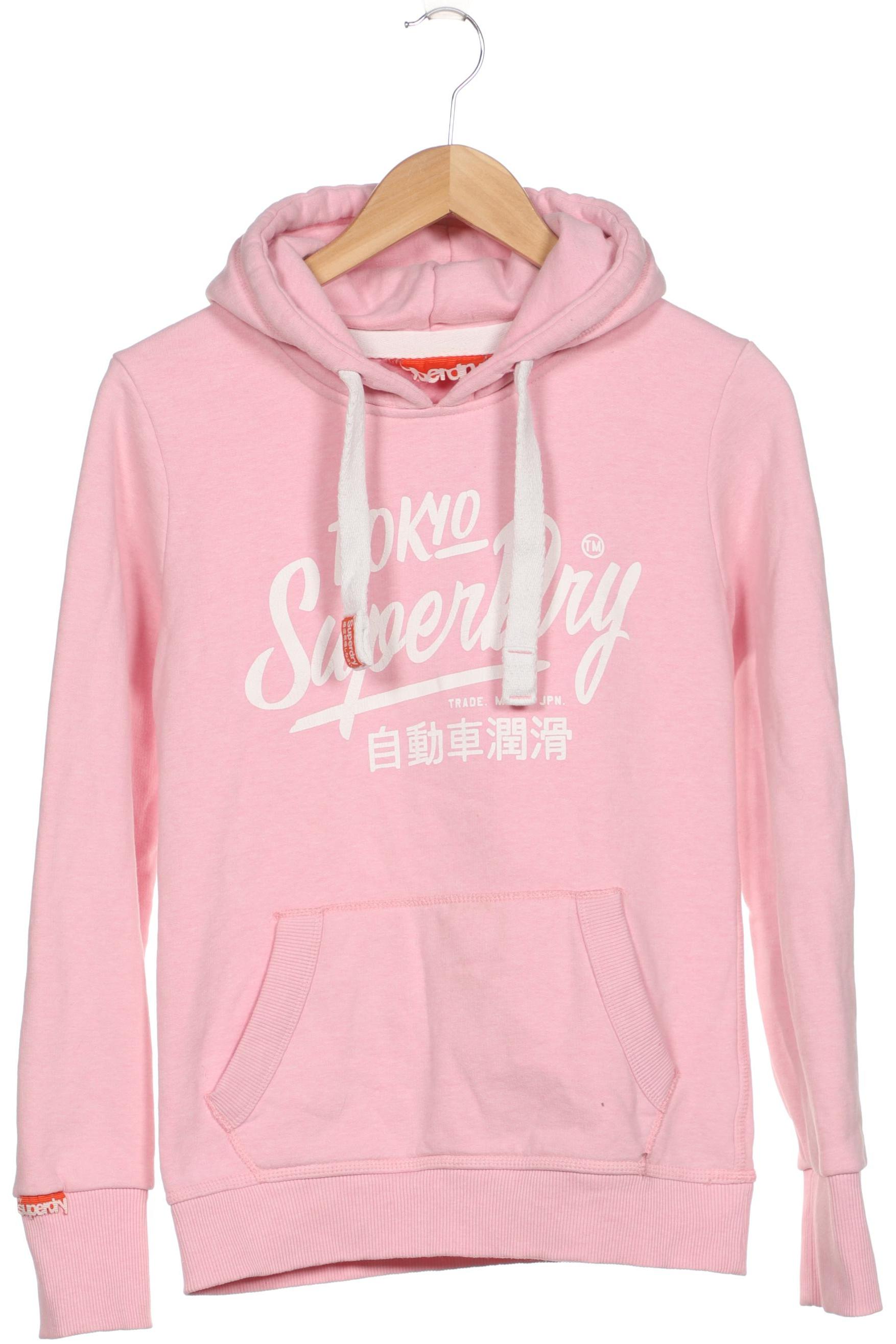 

Superdry Damen Kapuzenpullover, pink, Gr. 36
