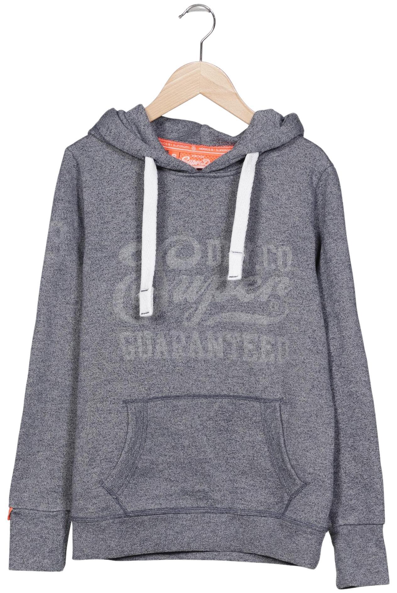 

Superdry Damen Kapuzenpullover, blau, Gr. 36