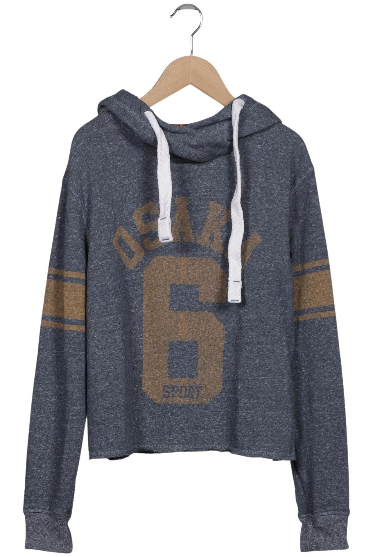 

Superdry Damen Kapuzenpullover, blau, Gr. 36
