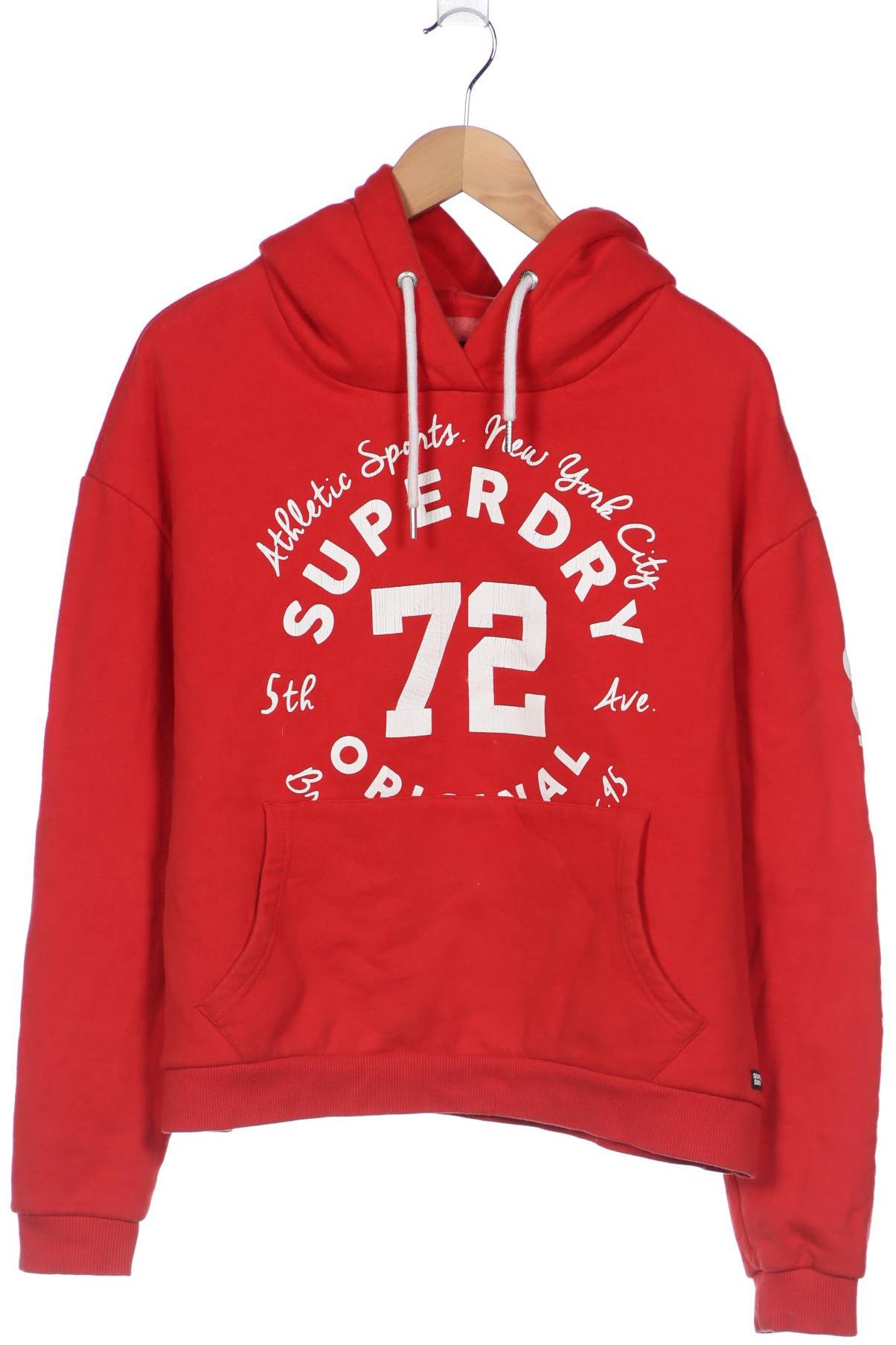 

Superdry Damen Kapuzenpullover, rot