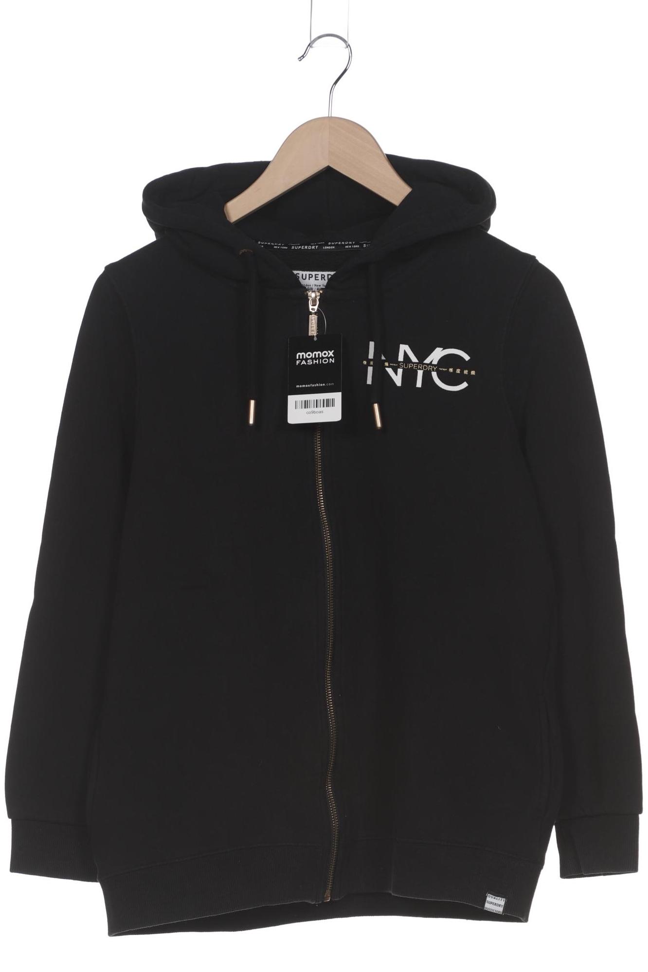 

Superdry Damen Kapuzenpullover, schwarz, Gr. 38