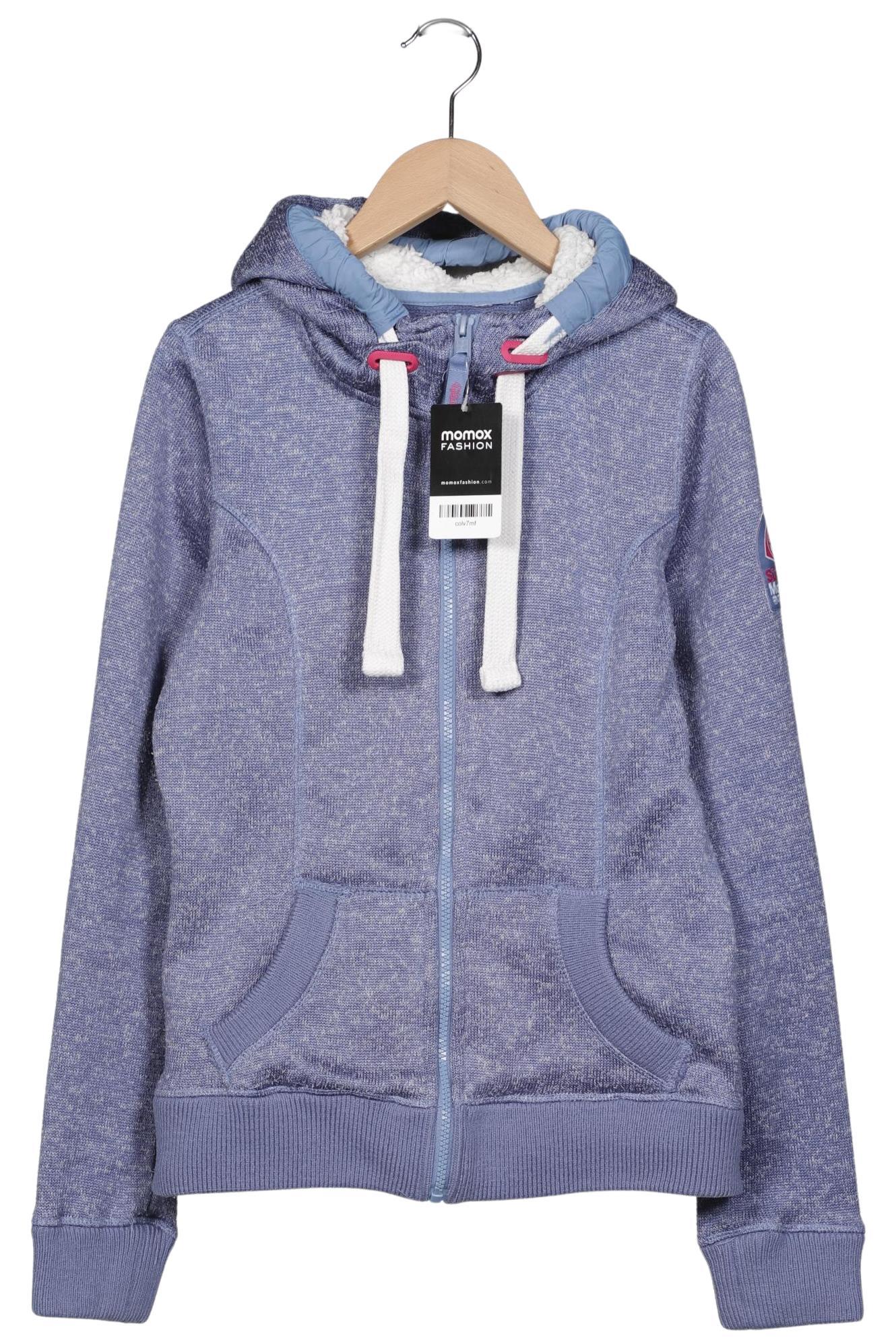 

Superdry Damen Kapuzenpullover, blau, Gr. 36