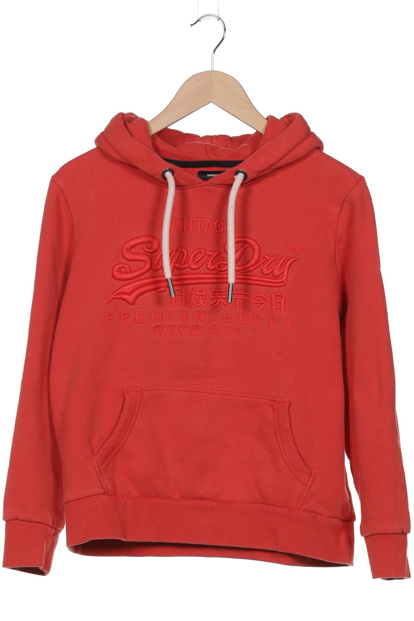 

Superdry Damen Kapuzenpullover, rot, Gr. 42