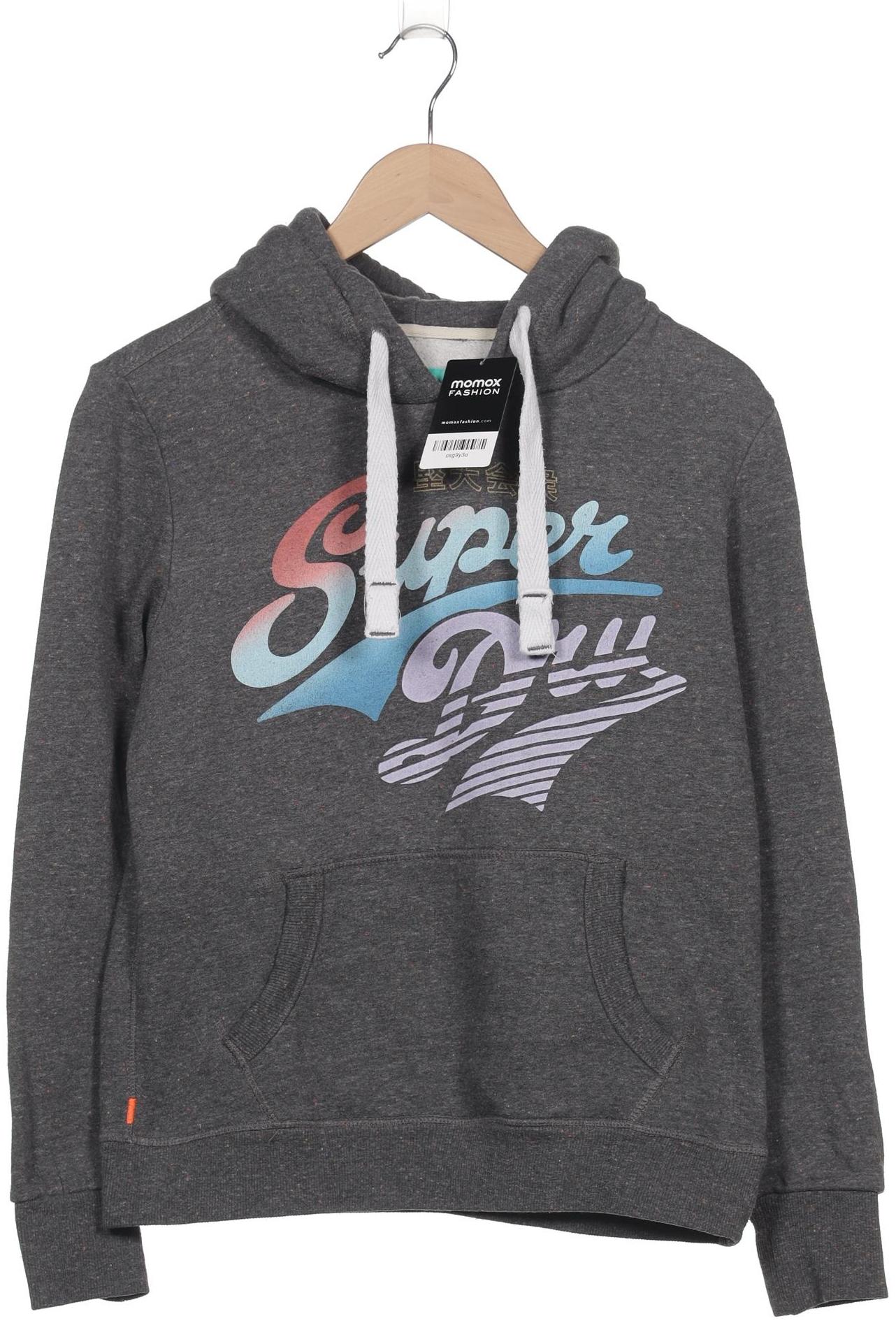 

Superdry Damen Kapuzenpullover, grau, Gr. 40