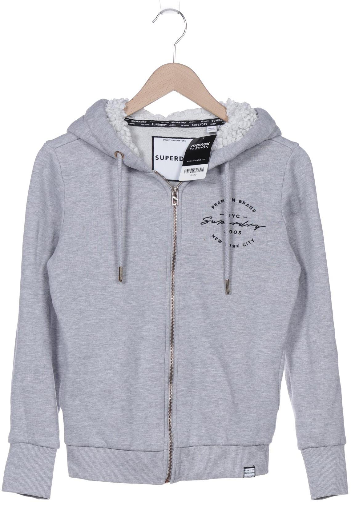 

Superdry Damen Kapuzenpullover, grau, Gr. 38