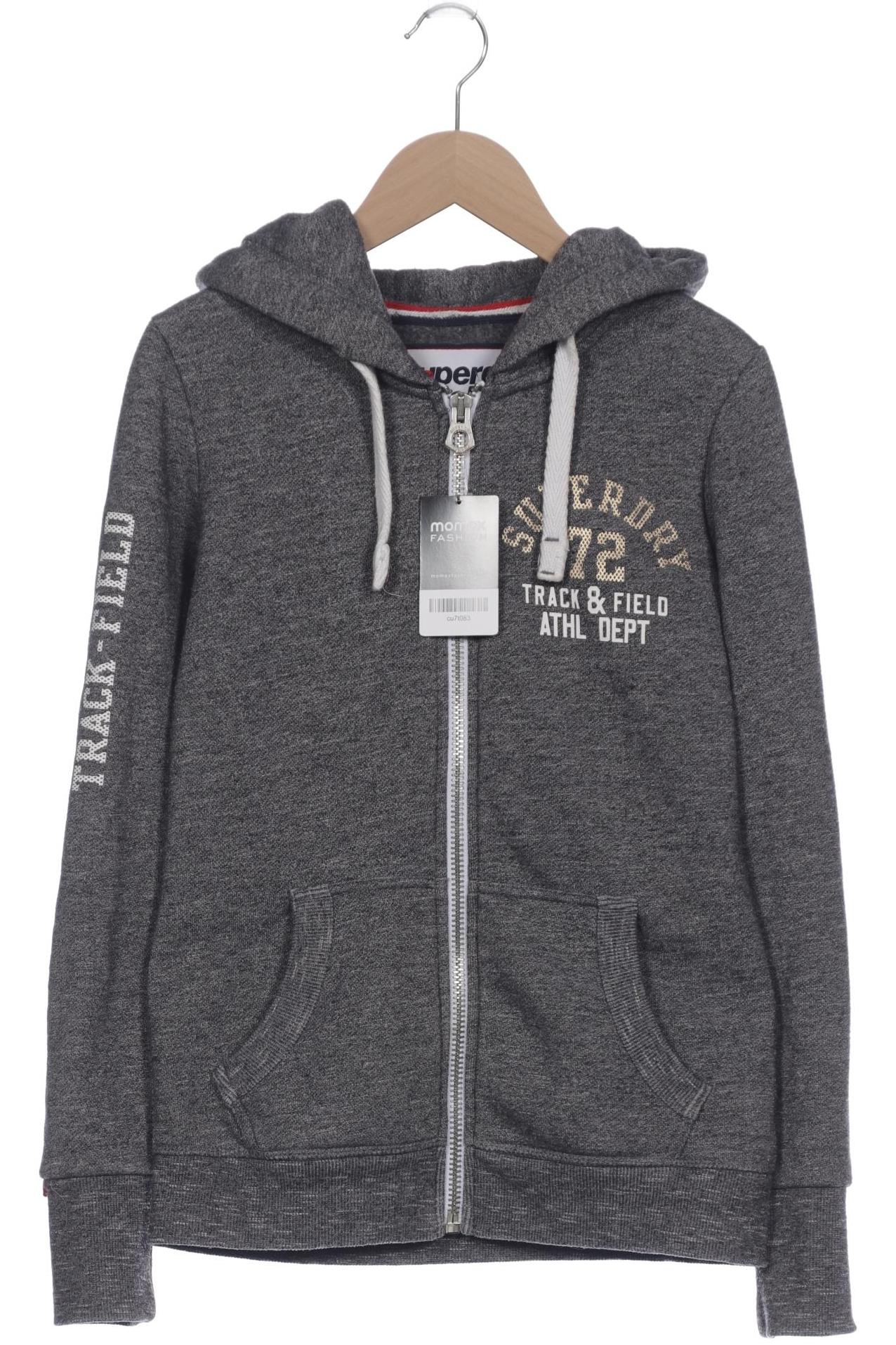 

Superdry Damen Kapuzenpullover, grau, Gr. 38