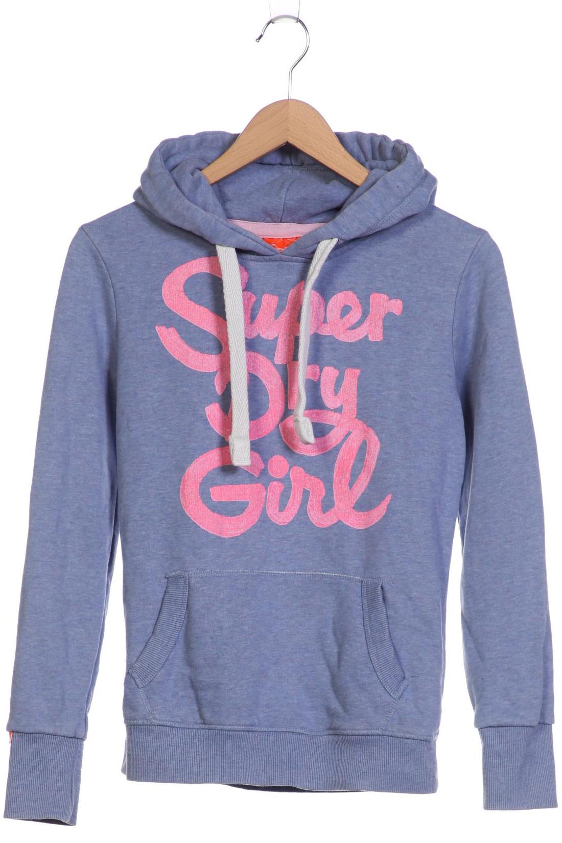 

Superdry Damen Kapuzenpullover, blau
