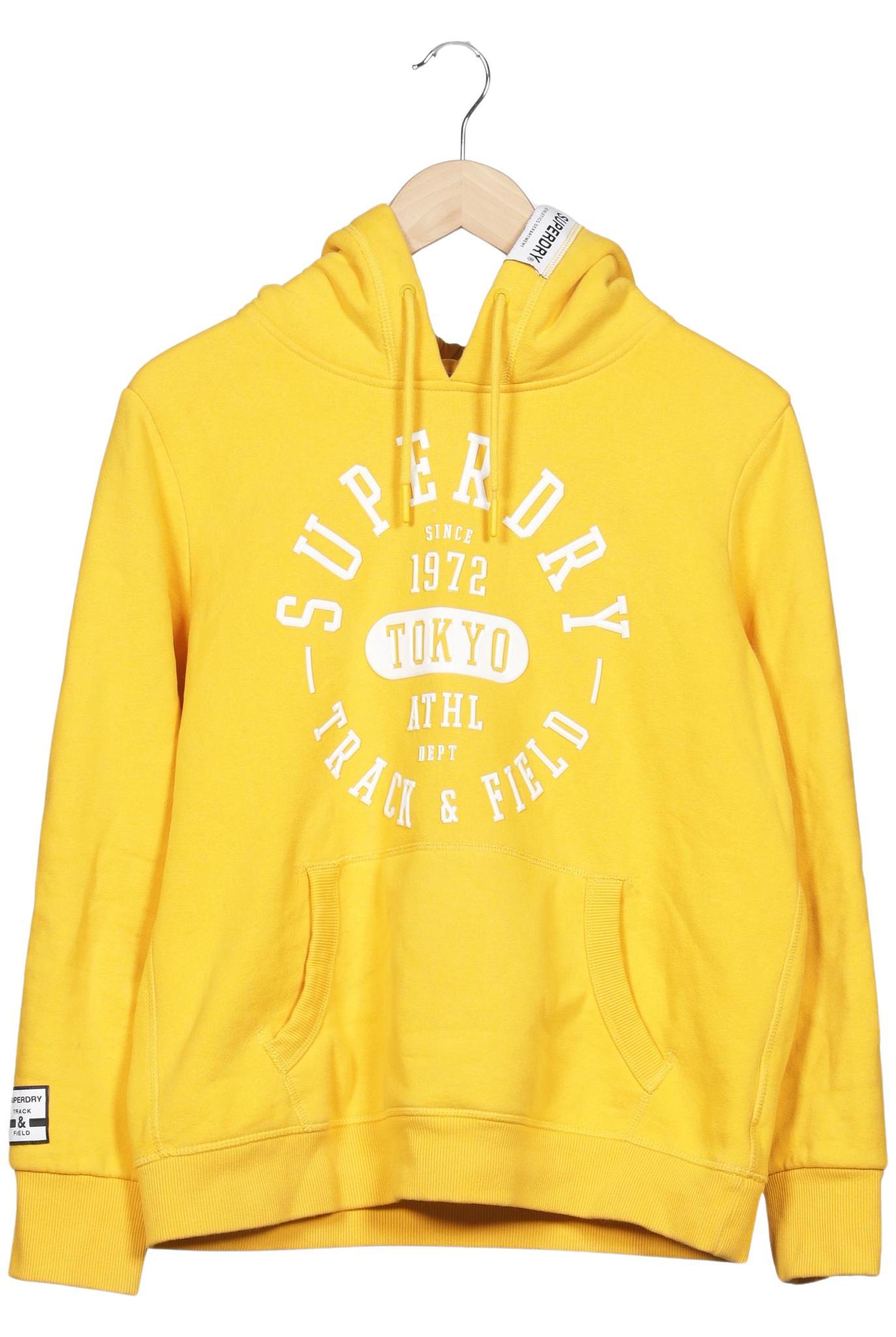 

Superdry Damen Kapuzenpullover, gelb, Gr. 44