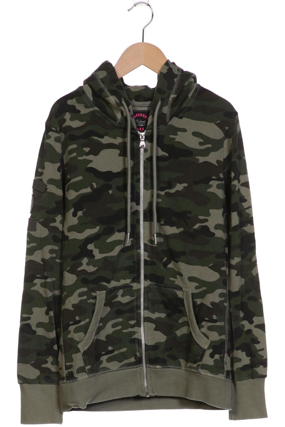 

Superdry Damen Kapuzenpullover, grün, Gr. 38