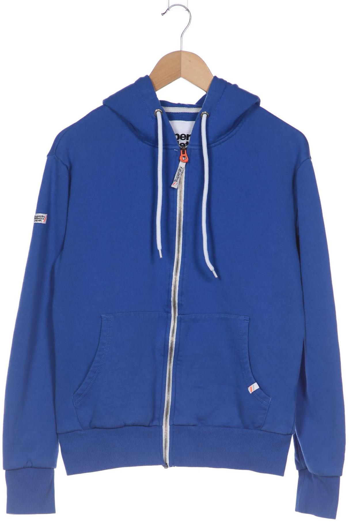

Superdry Damen Kapuzenpullover, blau, Gr. 38