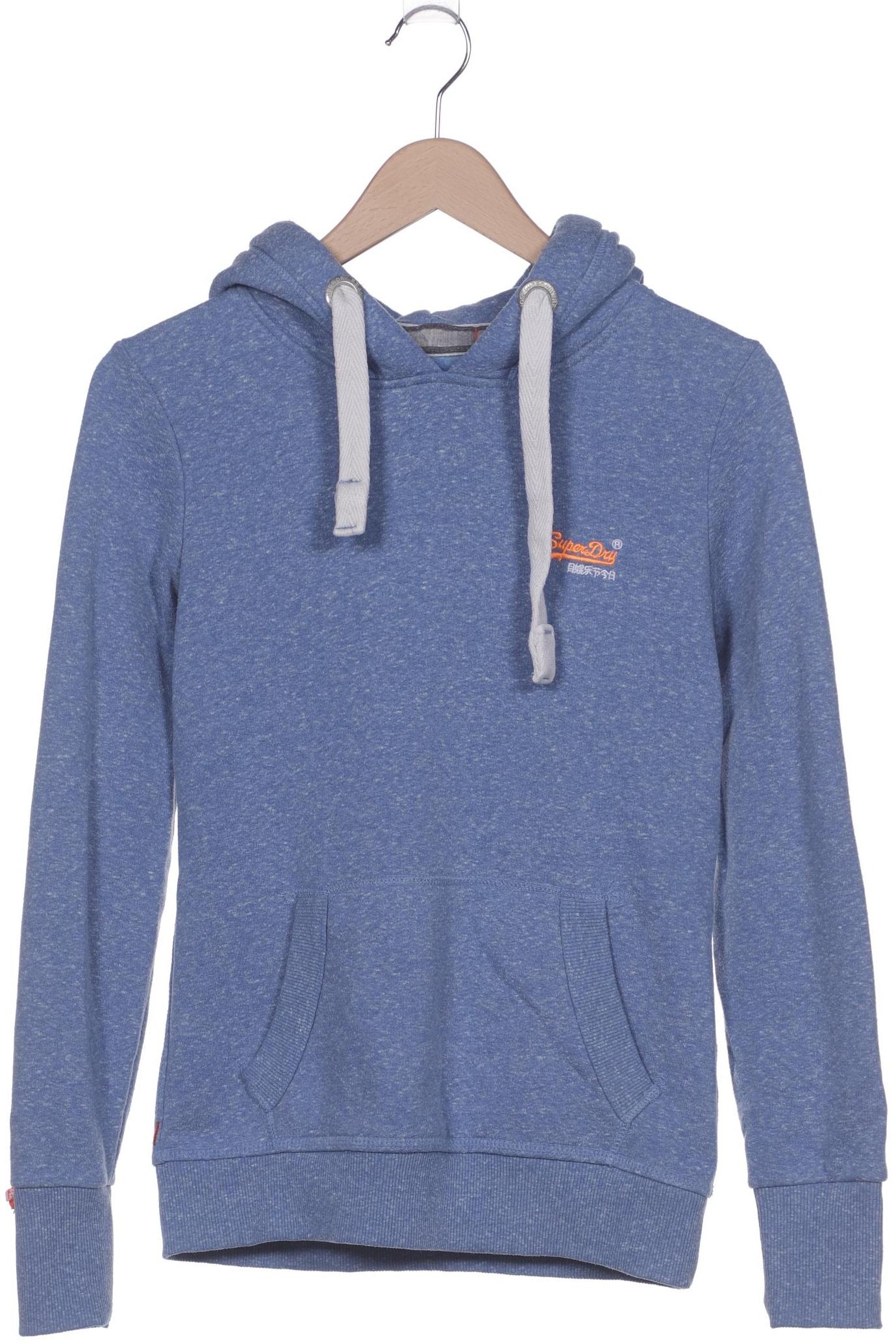 

Superdry Damen Kapuzenpullover, blau, Gr. 36