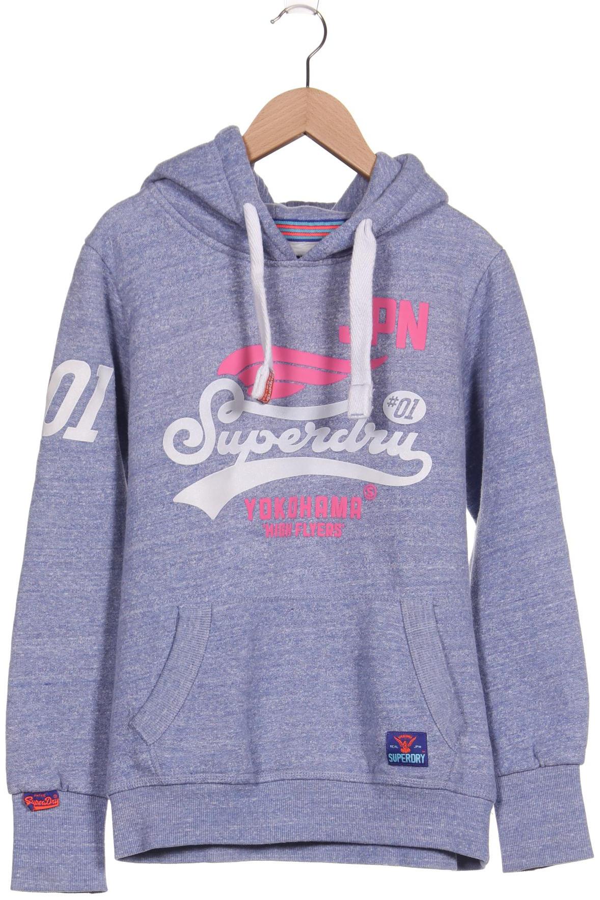 

Superdry Damen Kapuzenpullover, hellblau