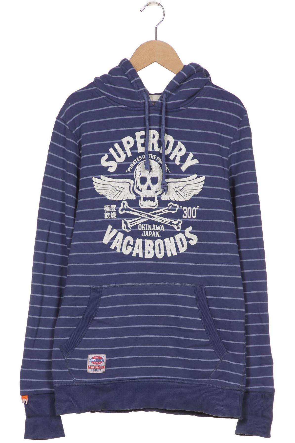 

Superdry Damen Kapuzenpullover, blau