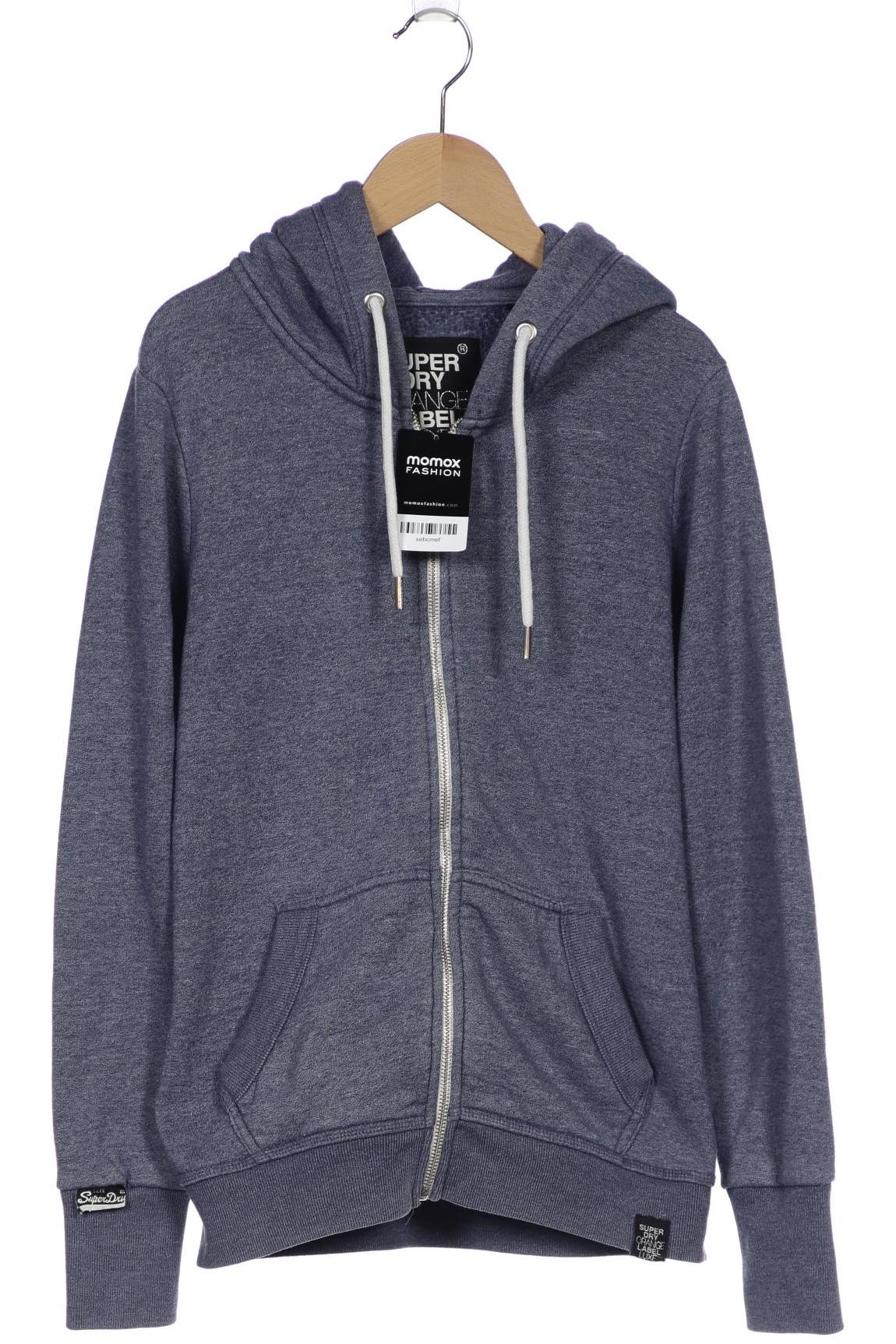 

Superdry Damen Kapuzenpullover, blau, Gr. 38