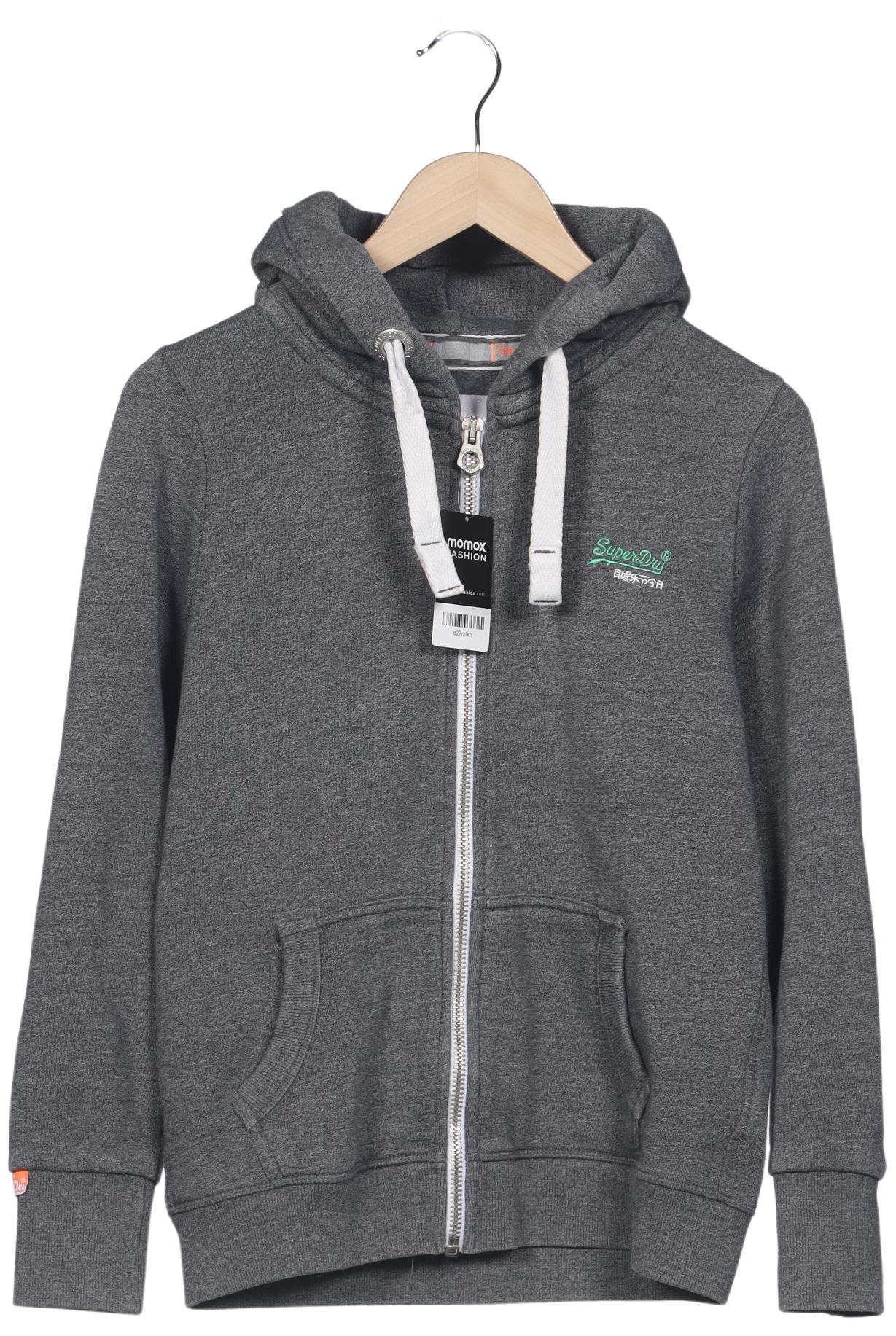 

Superdry Damen Kapuzenpullover, grau, Gr. 42