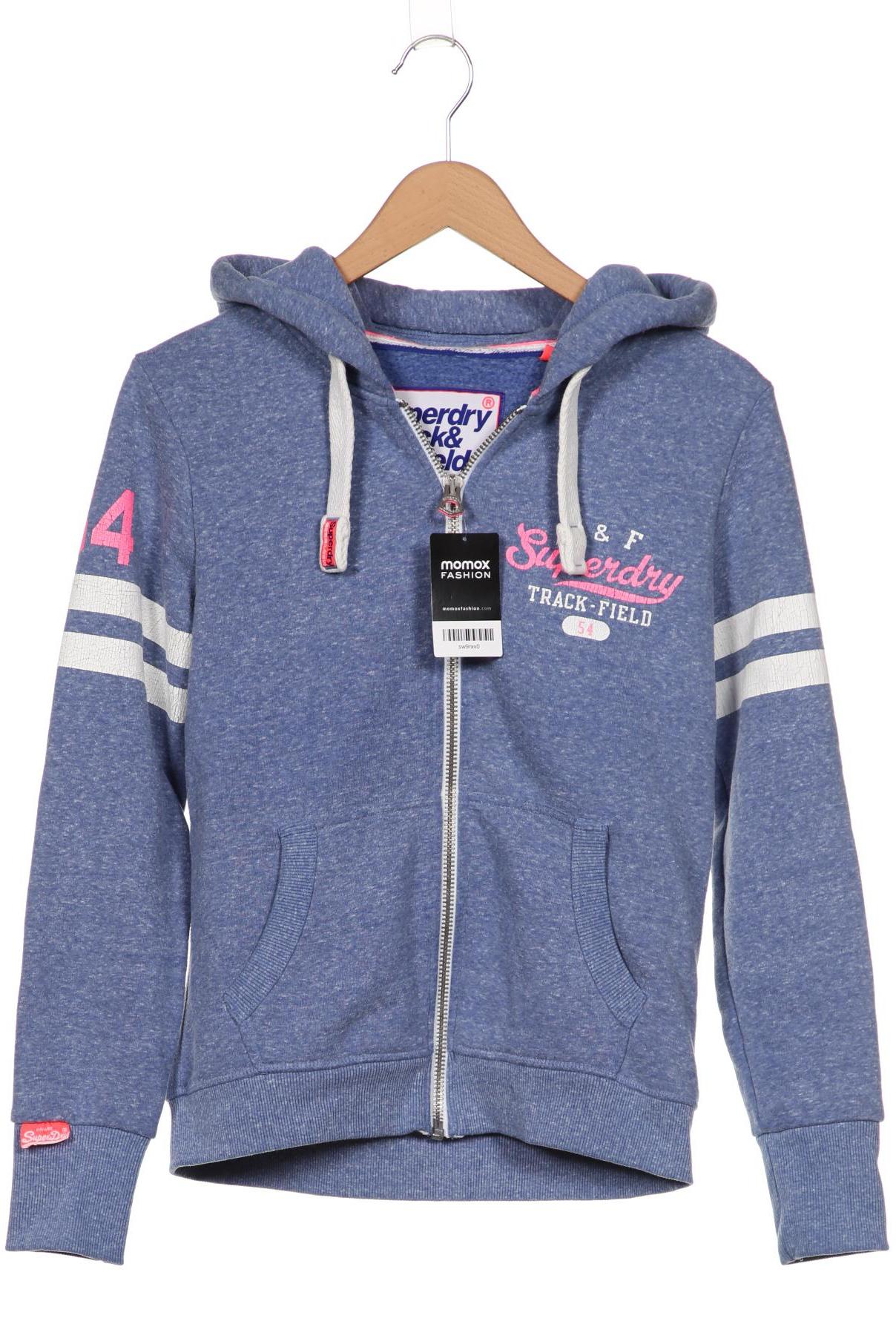 

Superdry Damen Kapuzenpullover, blau