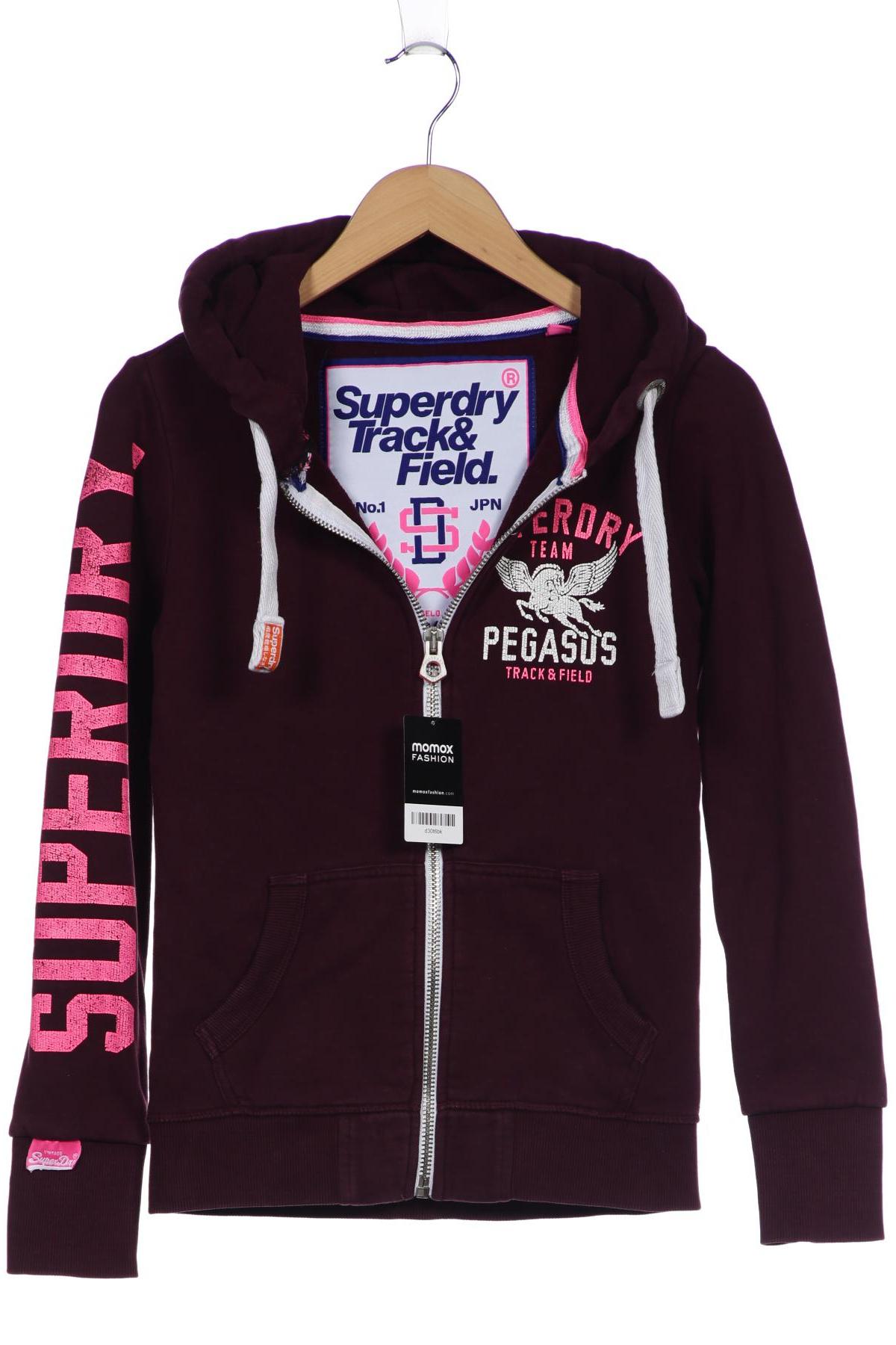 

Superdry Damen Kapuzenpullover, bordeaux