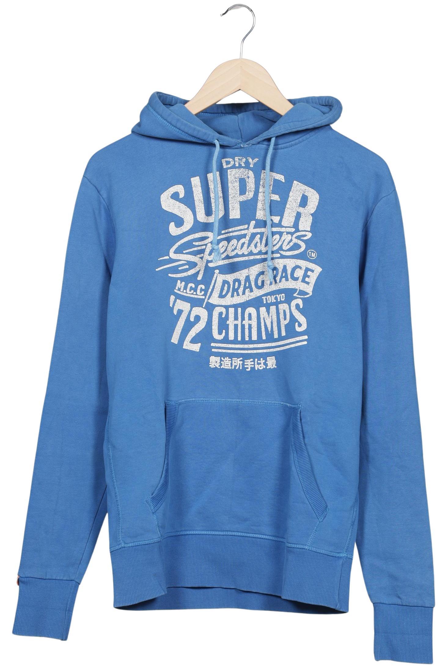 

Superdry Damen Kapuzenpullover, hellblau, Gr. 38
