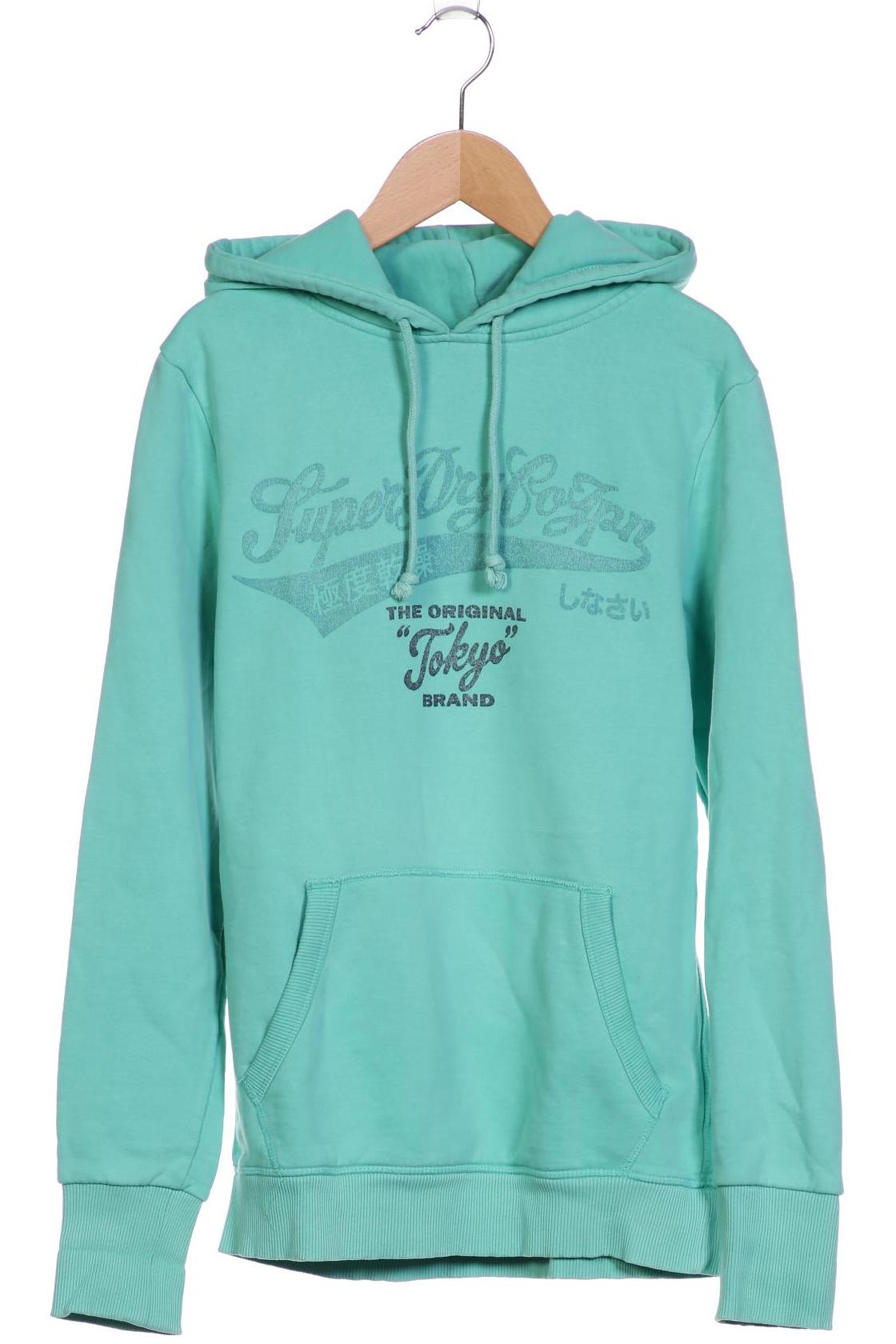 

Superdry Damen Kapuzenpullover, türkis, Gr. 42