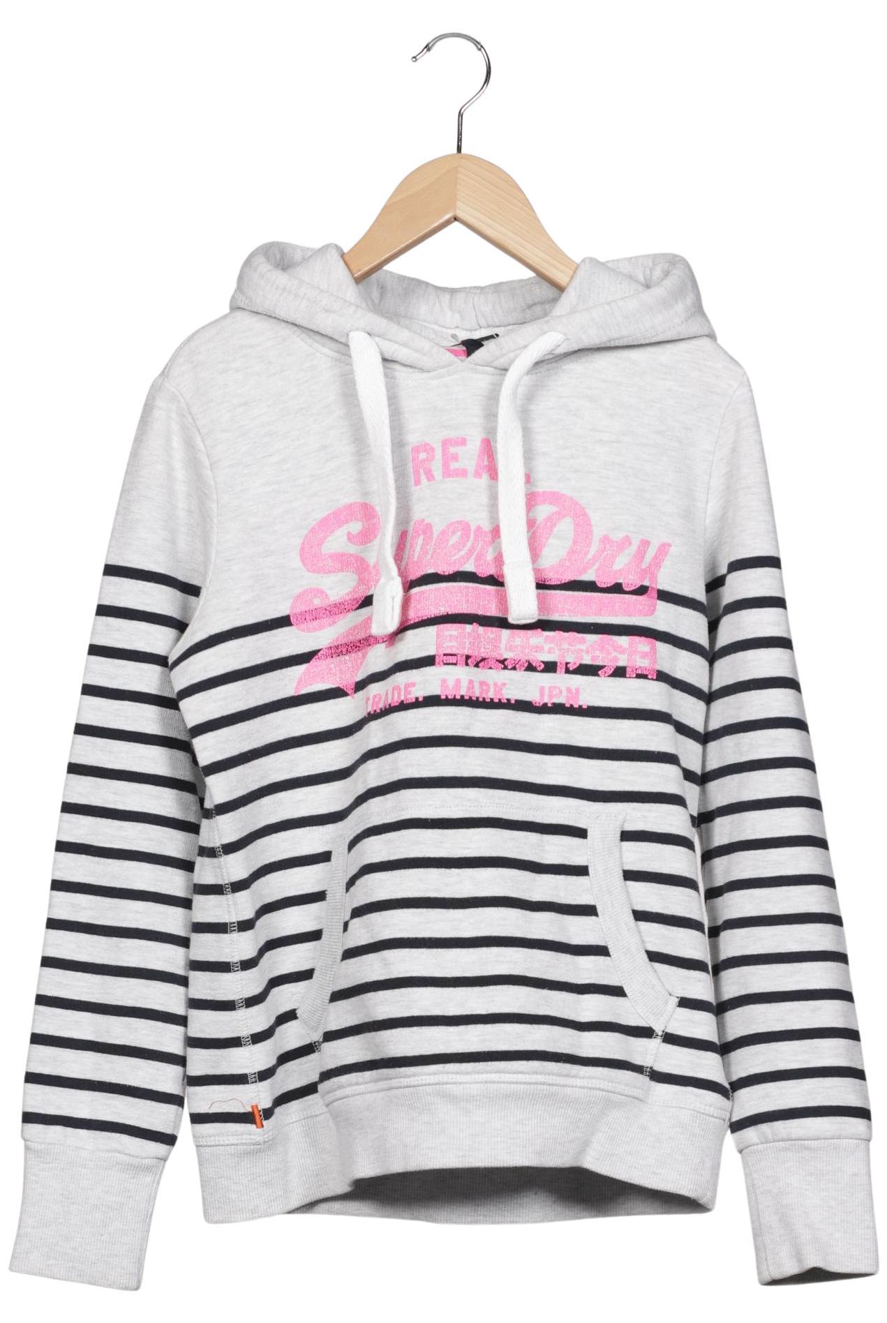 

Superdry Damen Kapuzenpullover, grau, Gr. 38