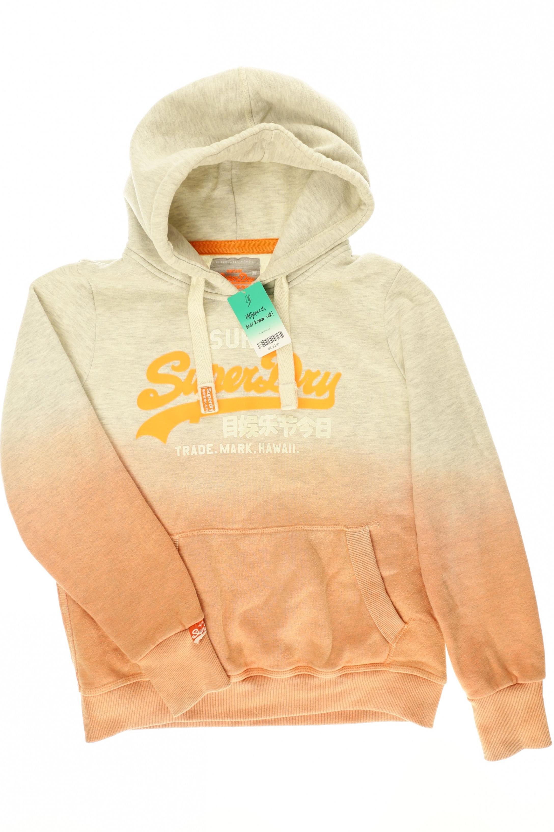 

Superdry Damen Kapuzenpullover, grau, Gr.