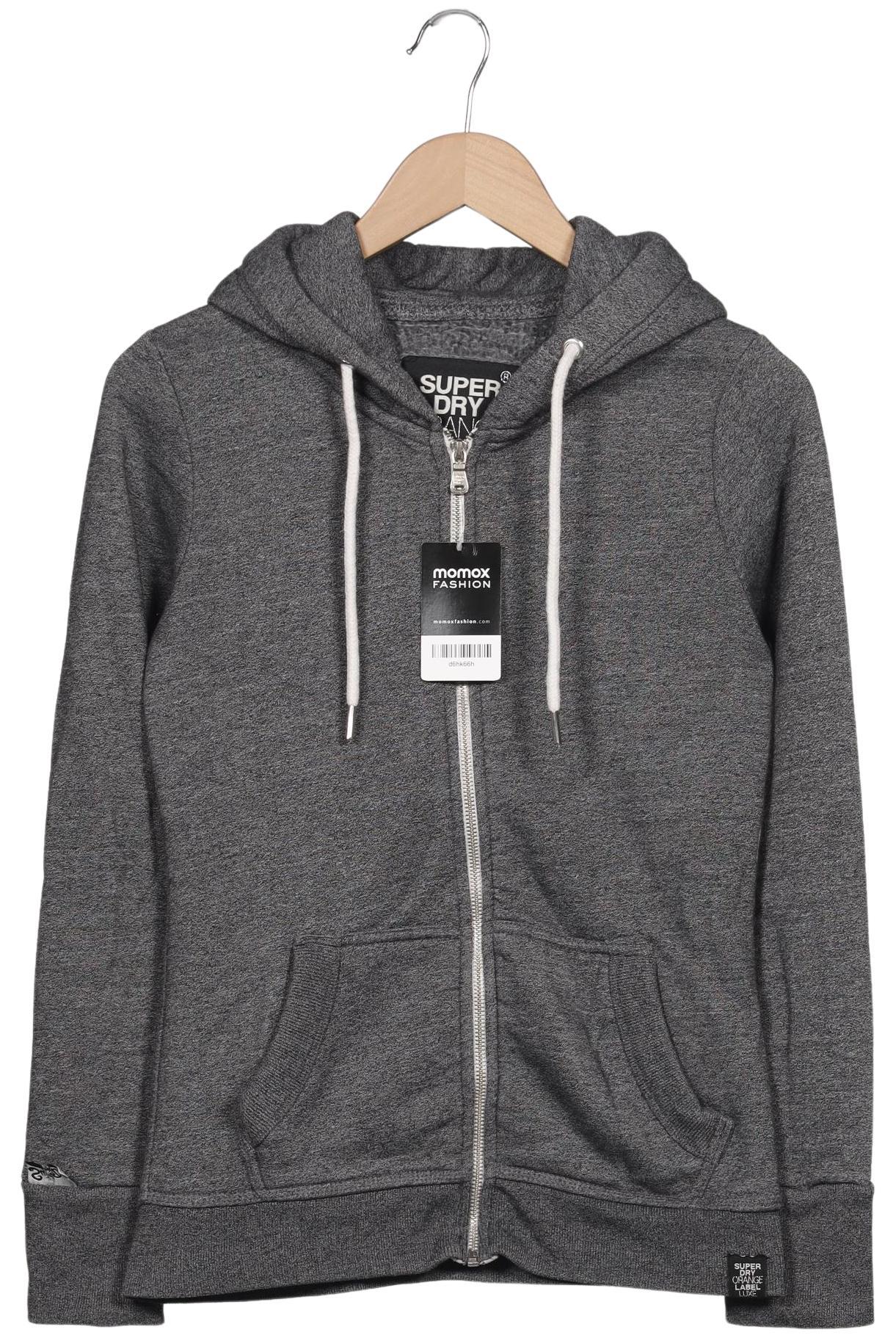 

Superdry Damen Kapuzenpullover, grau, Gr. 36