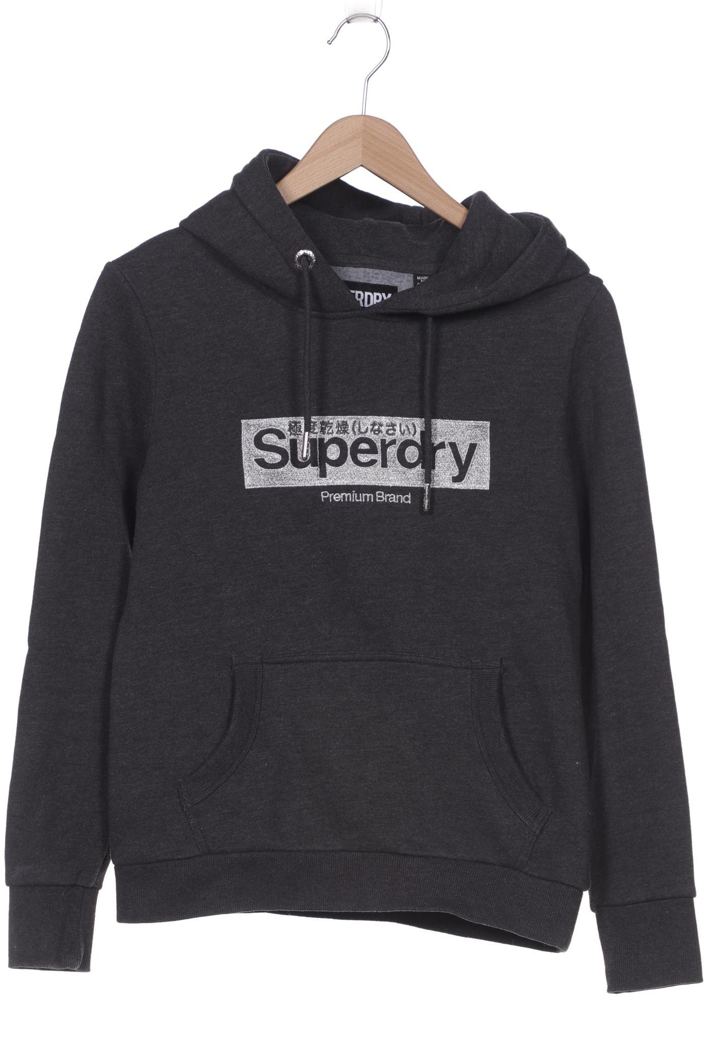 

Superdry Damen Kapuzenpullover, grau