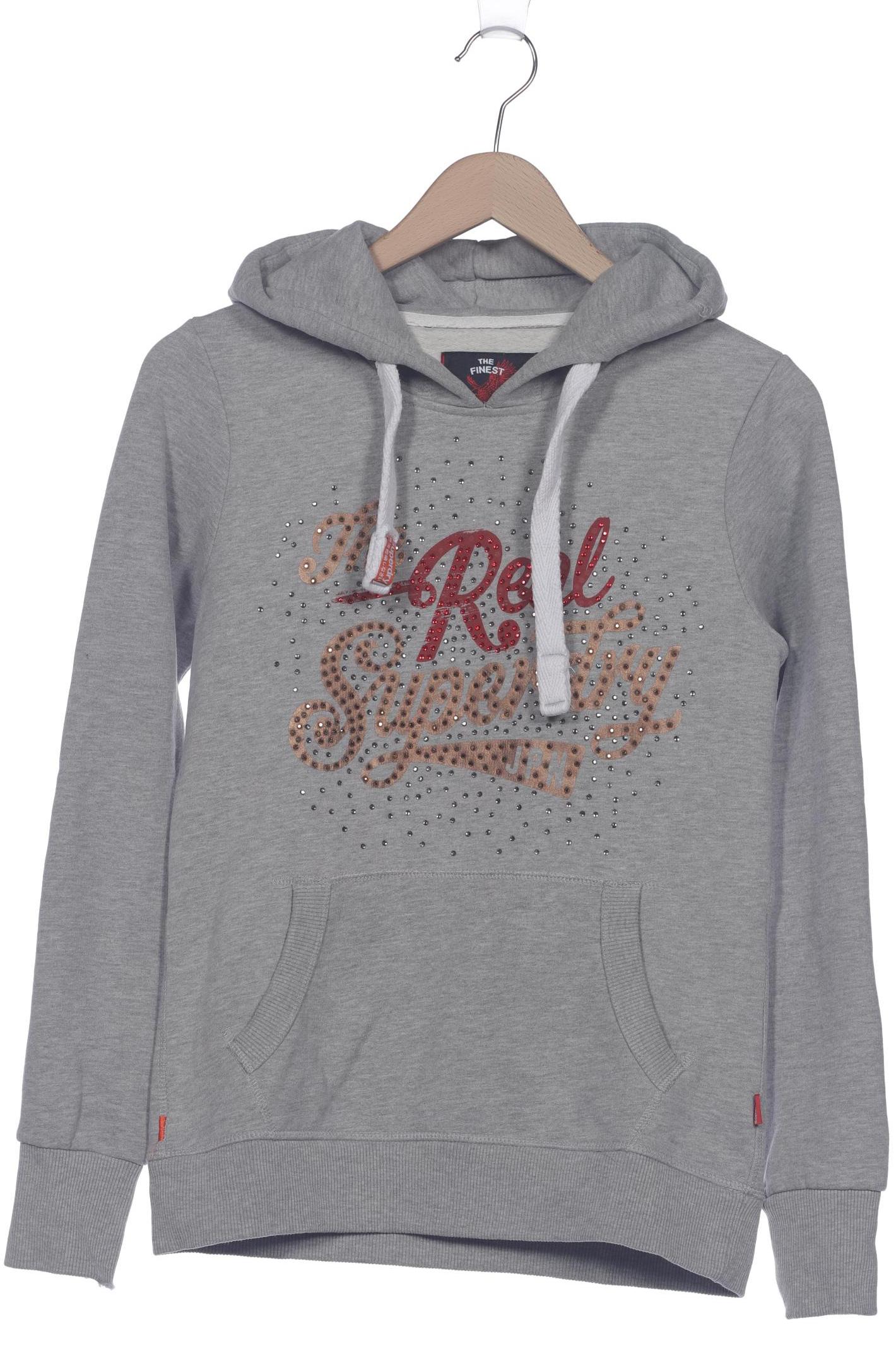 

Superdry Damen Kapuzenpullover, grau